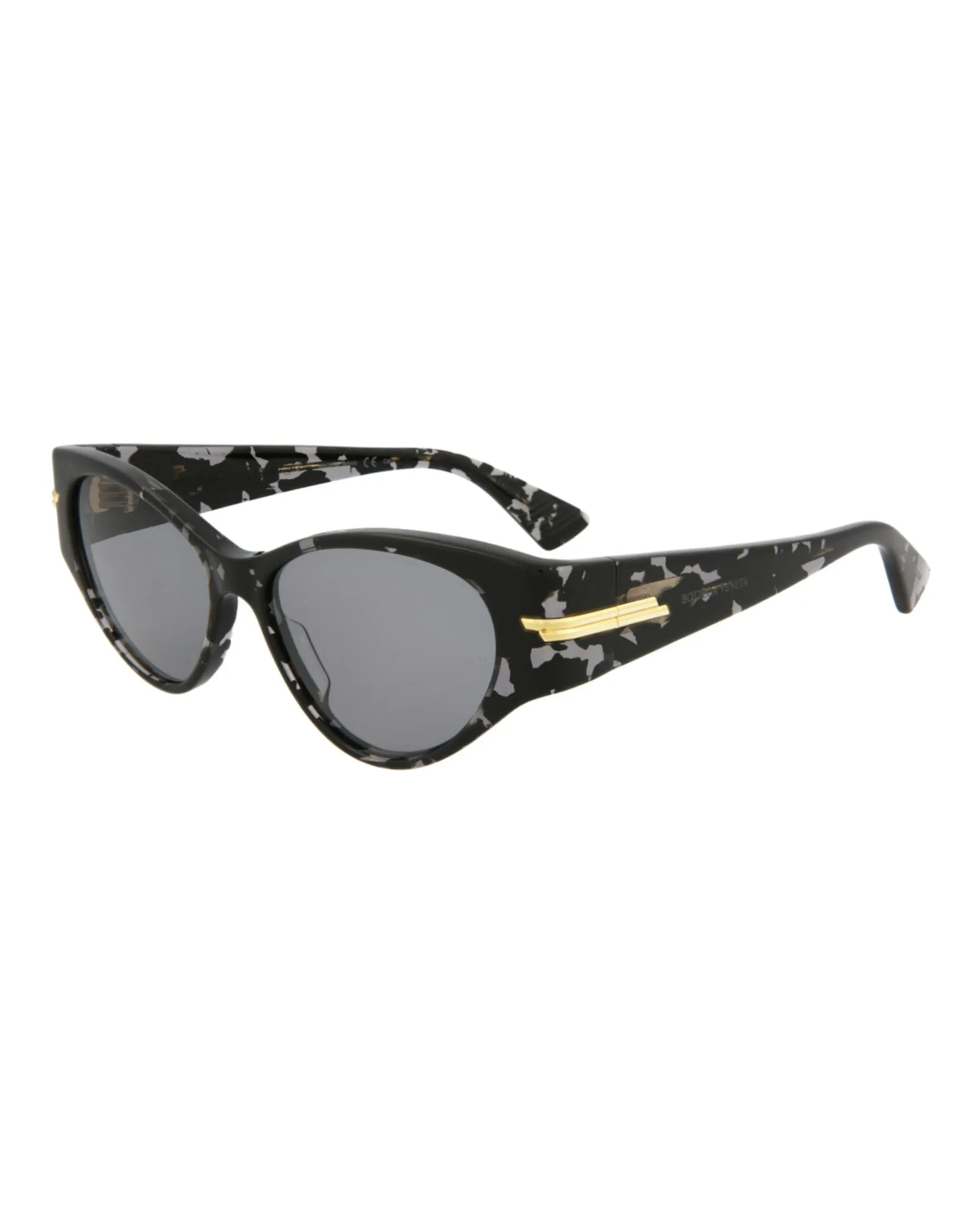 Bottega Veneta BV 1002S 30007849 002 Cat-Eye Plastic Havana Sunglasses with Grey Lens sold by Gaffos product image thumbnail 2