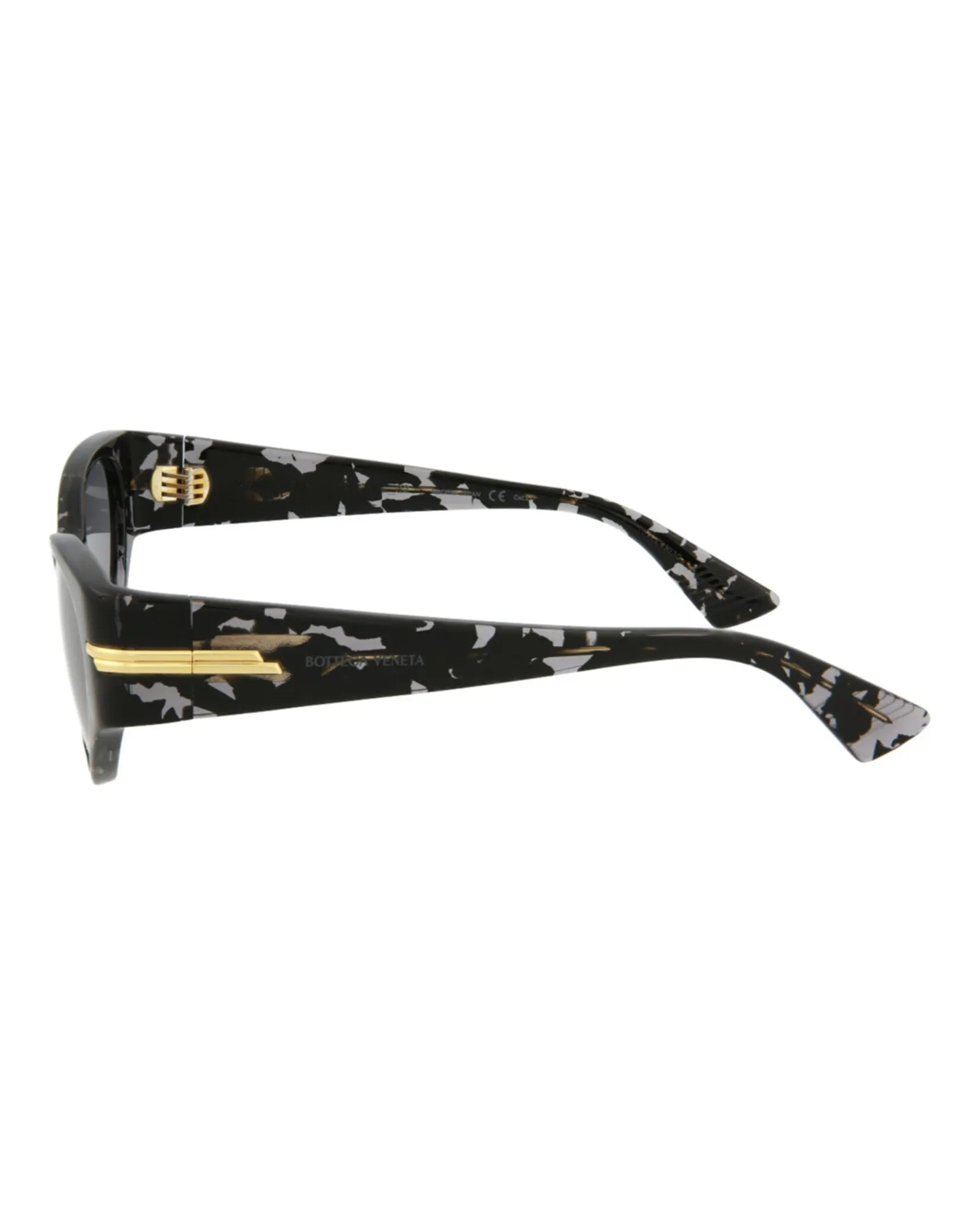 Bottega Veneta BV 1002S 30007849 002 Cat-Eye Plastic Havana Sunglasses with Grey Lens sold by Gaffos product image thumbnail 3