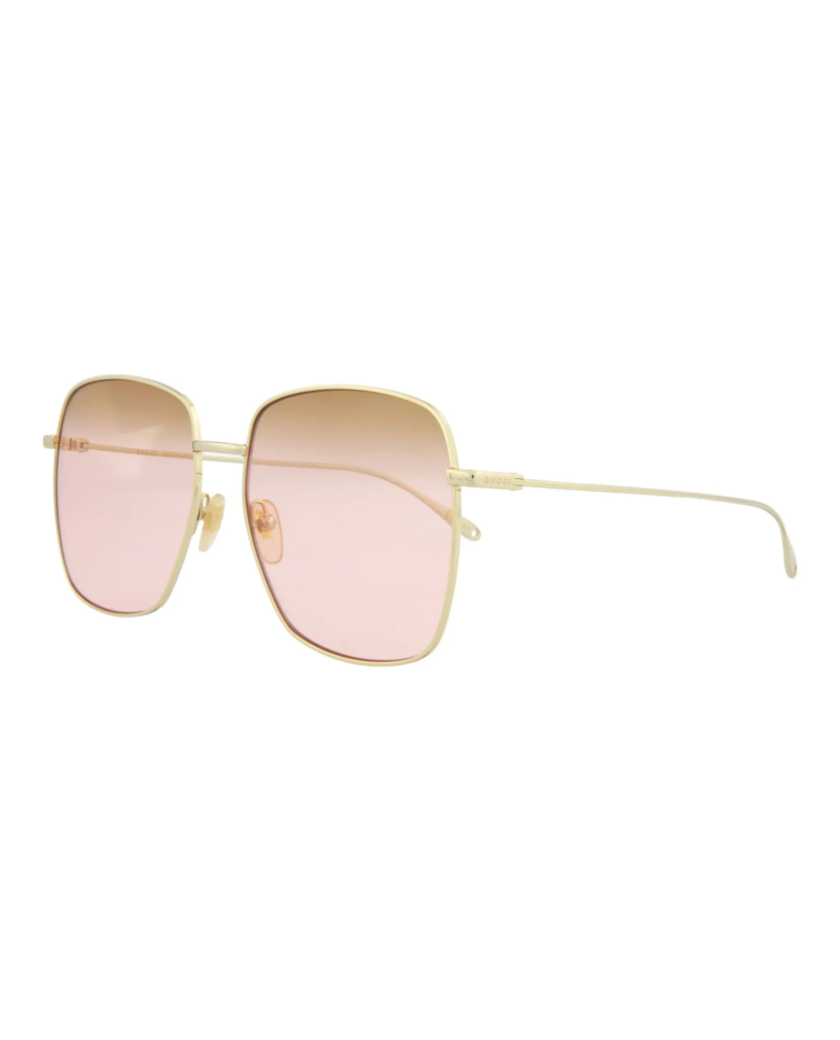 Gucci GG 1031S 30011783 005 Square Metal Gold Sunglasses with Pink Lens sold by Gaffos product image thumbnail 2