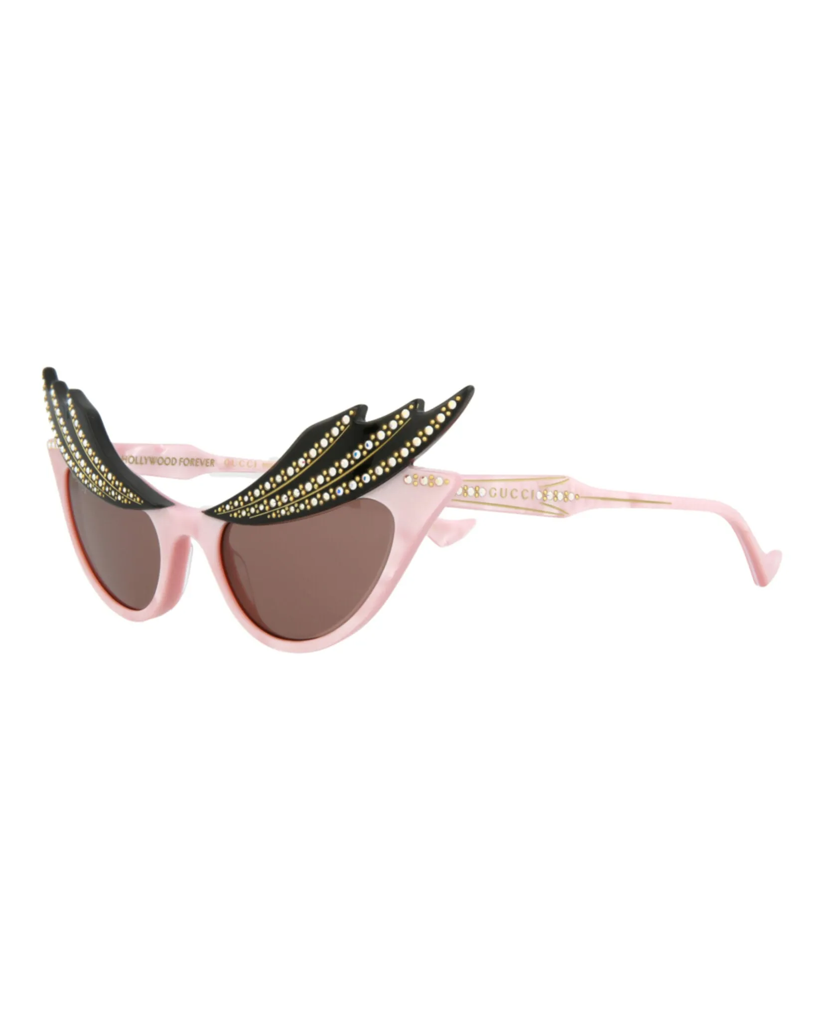 Gucci GG 1094S 30012857 003 Cat-Eye Plastic Pink Sunglasses with Brown Lens sold by Gaffos product image thumbnail 2