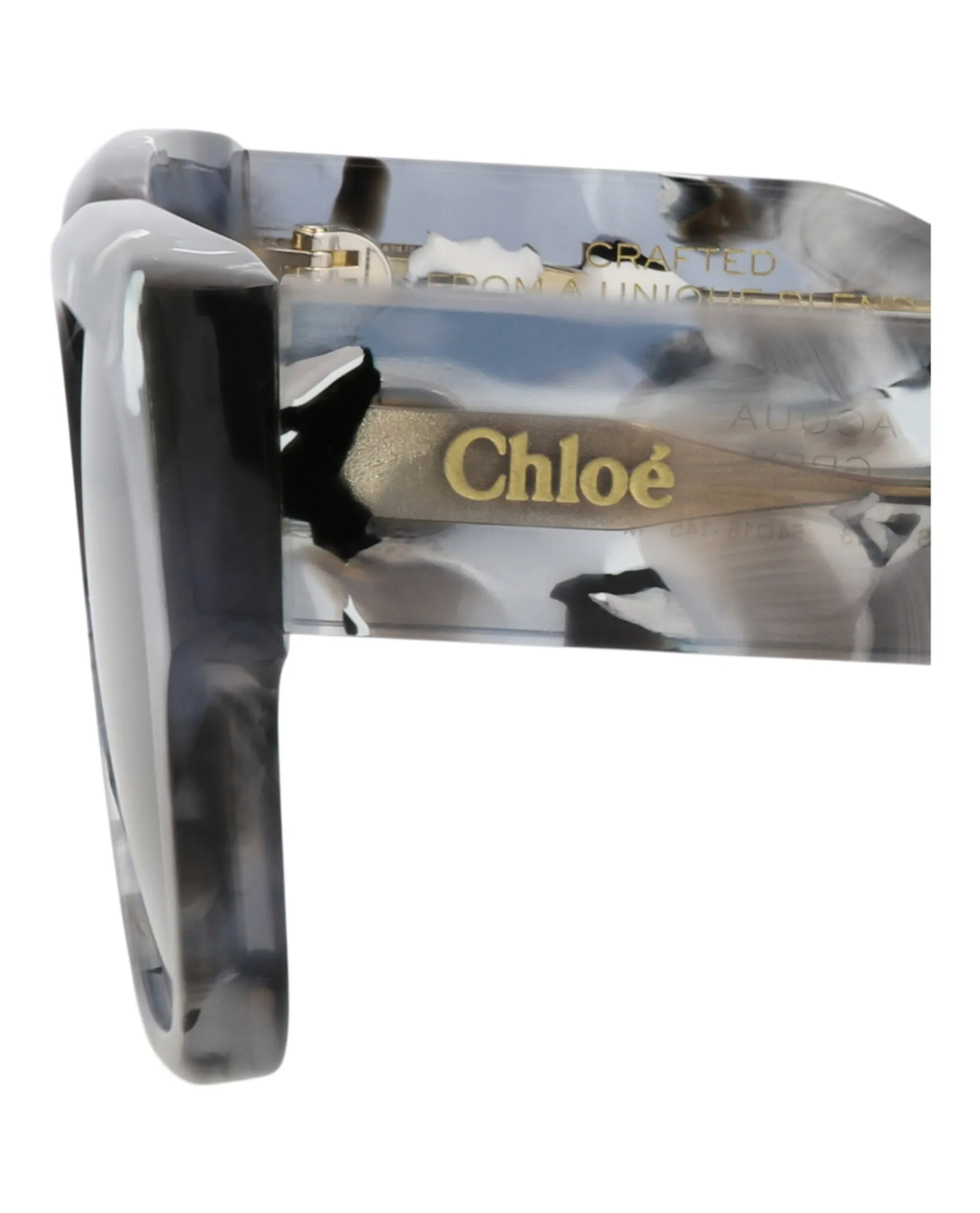 Chloé CH 0190S 30014666 013 Square Plastic Grey Sunglasses with Grey Lens sold by Gaffos product image thumbnail 4
