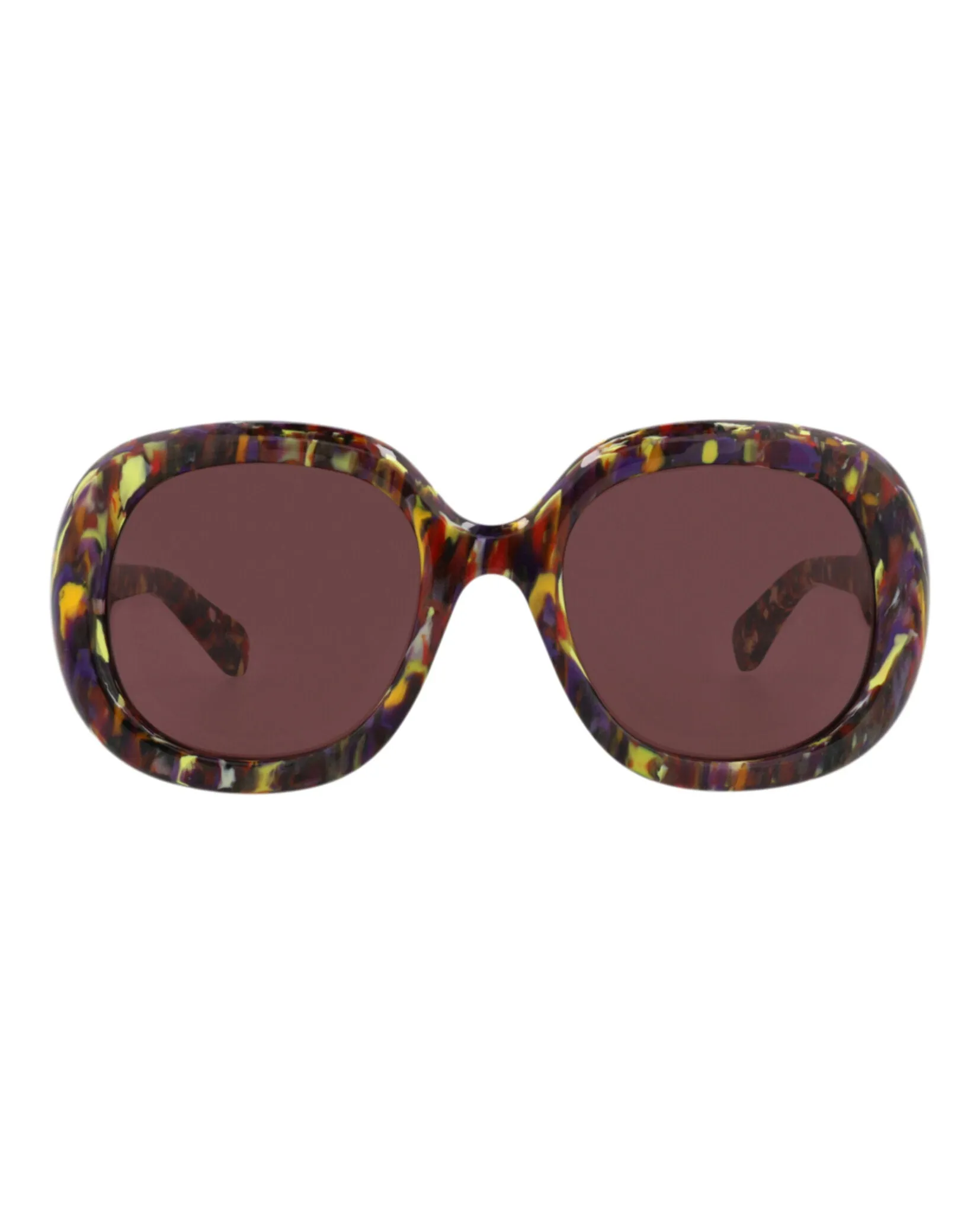 Chloé CH 0153S 30014078 012 Square Plastic Violet Sunglasses with Violet Lens sold by Gaffos