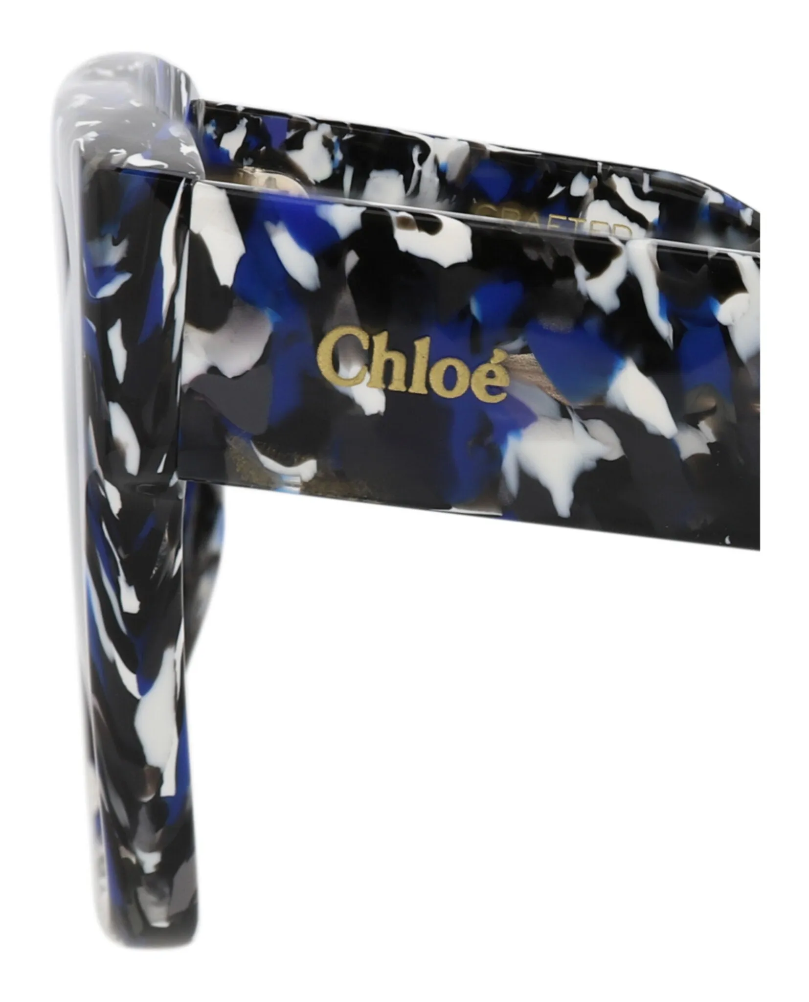 Chloé CH 0149S 30014076 010 Square Plastic Havana Sunglasses with Grey Lens sold by Gaffos product image thumbnail 4