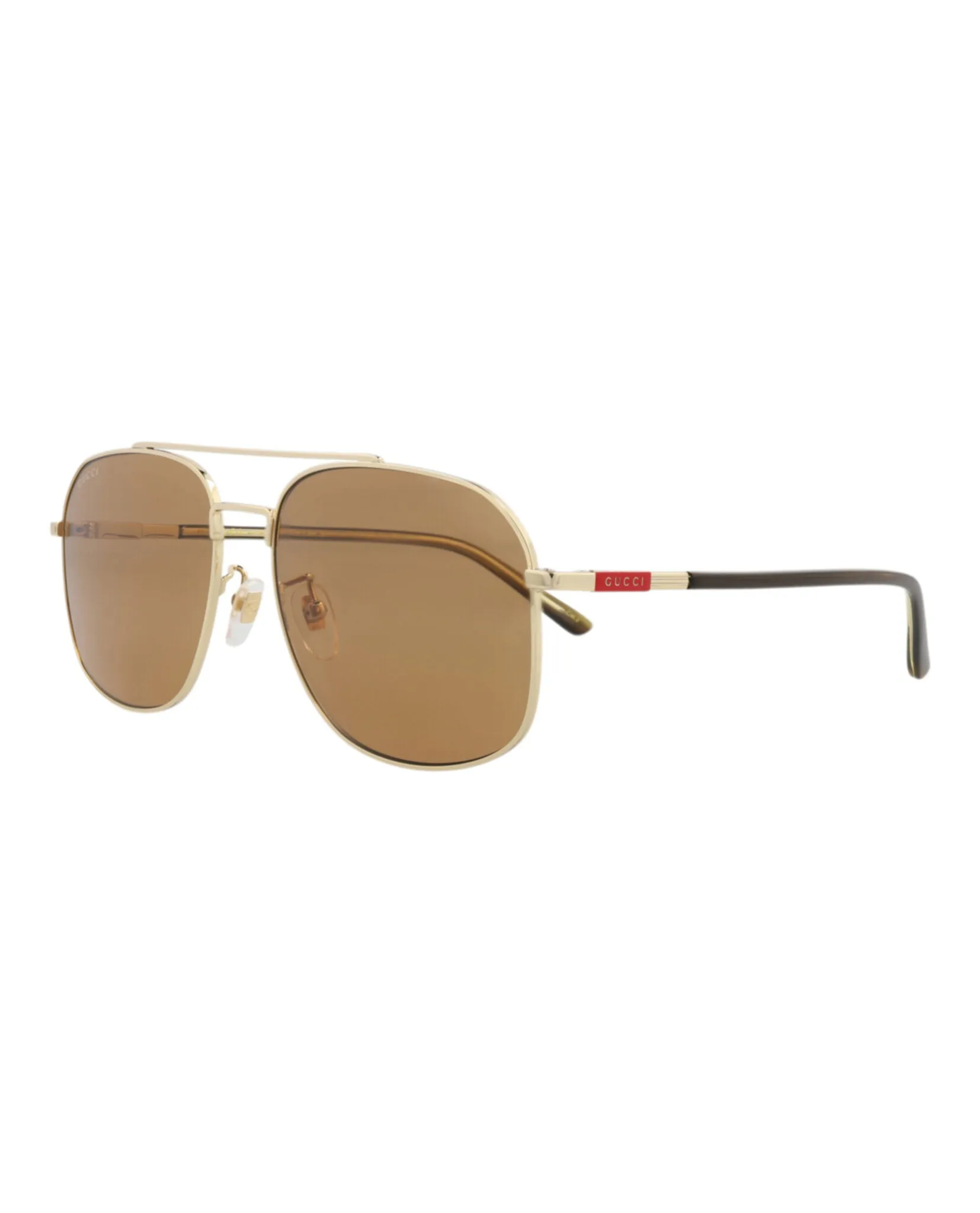 Gucci GG 1351S 30013912 005 Aviator Metal Havana Sunglasses with Brown Lens sold by Gaffos product image thumbnail 2