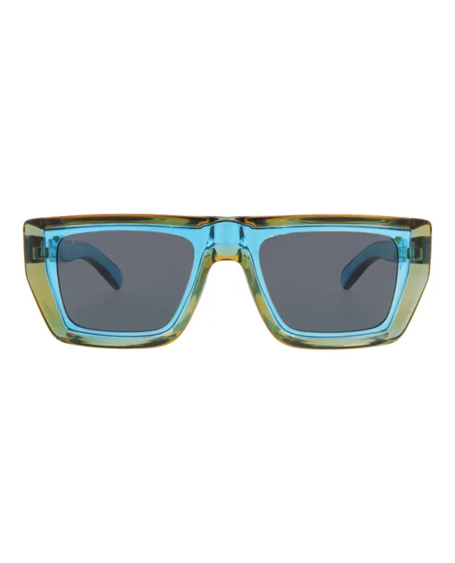 Gucci GG 1723S 30015511 003 Square Plastic Blue Sunglasses with Blue Lens sold by Gaffos