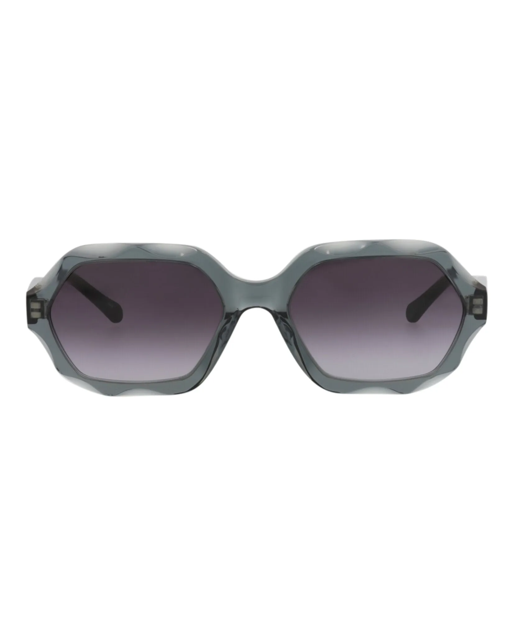 Chloé CH 0227S 30015142 001 Square Plastic Black Sunglasses with Grey Lens sold by Gaffos