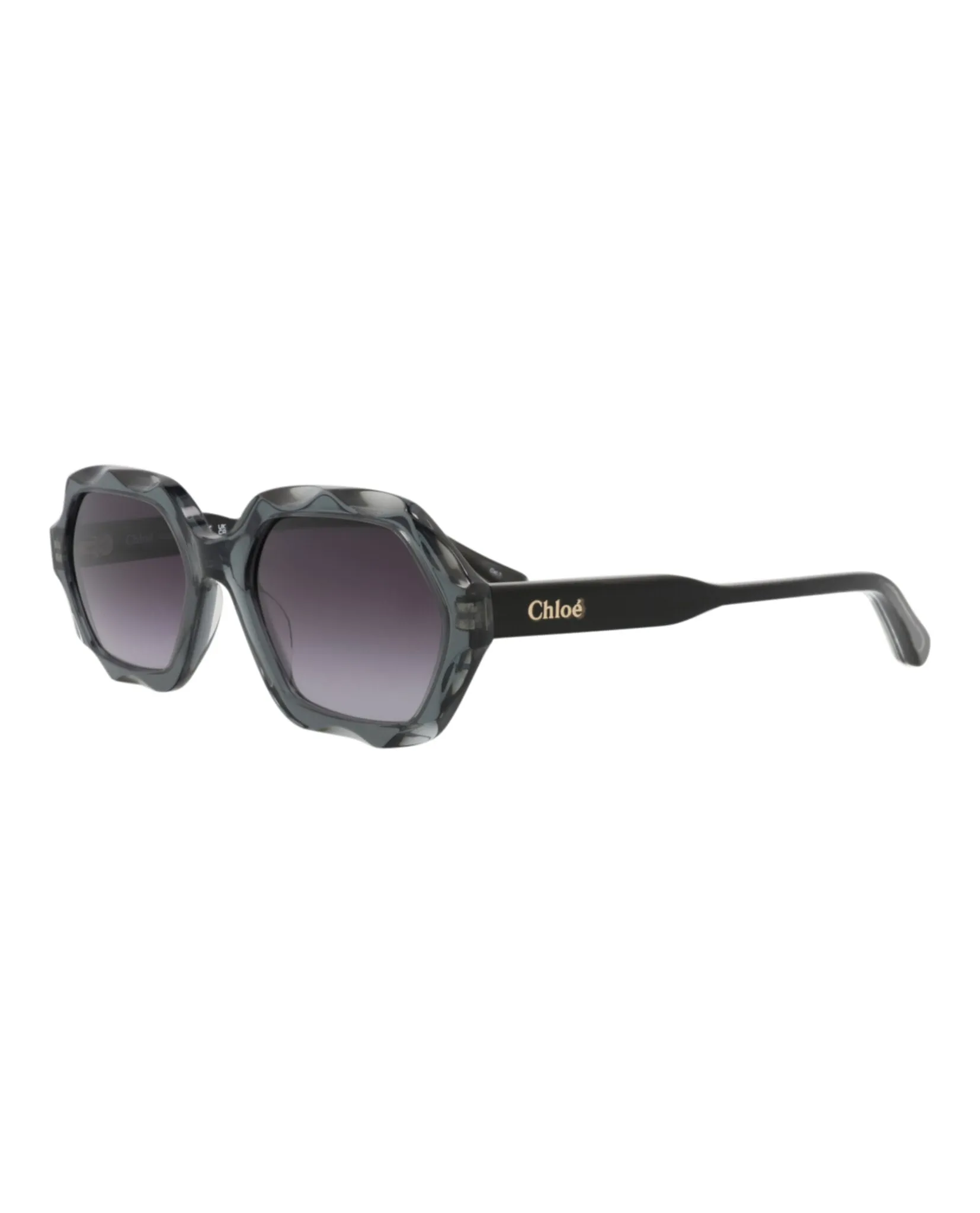 Chloé CH 0227S 30015142 001 Square Plastic Black Sunglasses with Grey Lens sold by Gaffos product image thumbnail 2