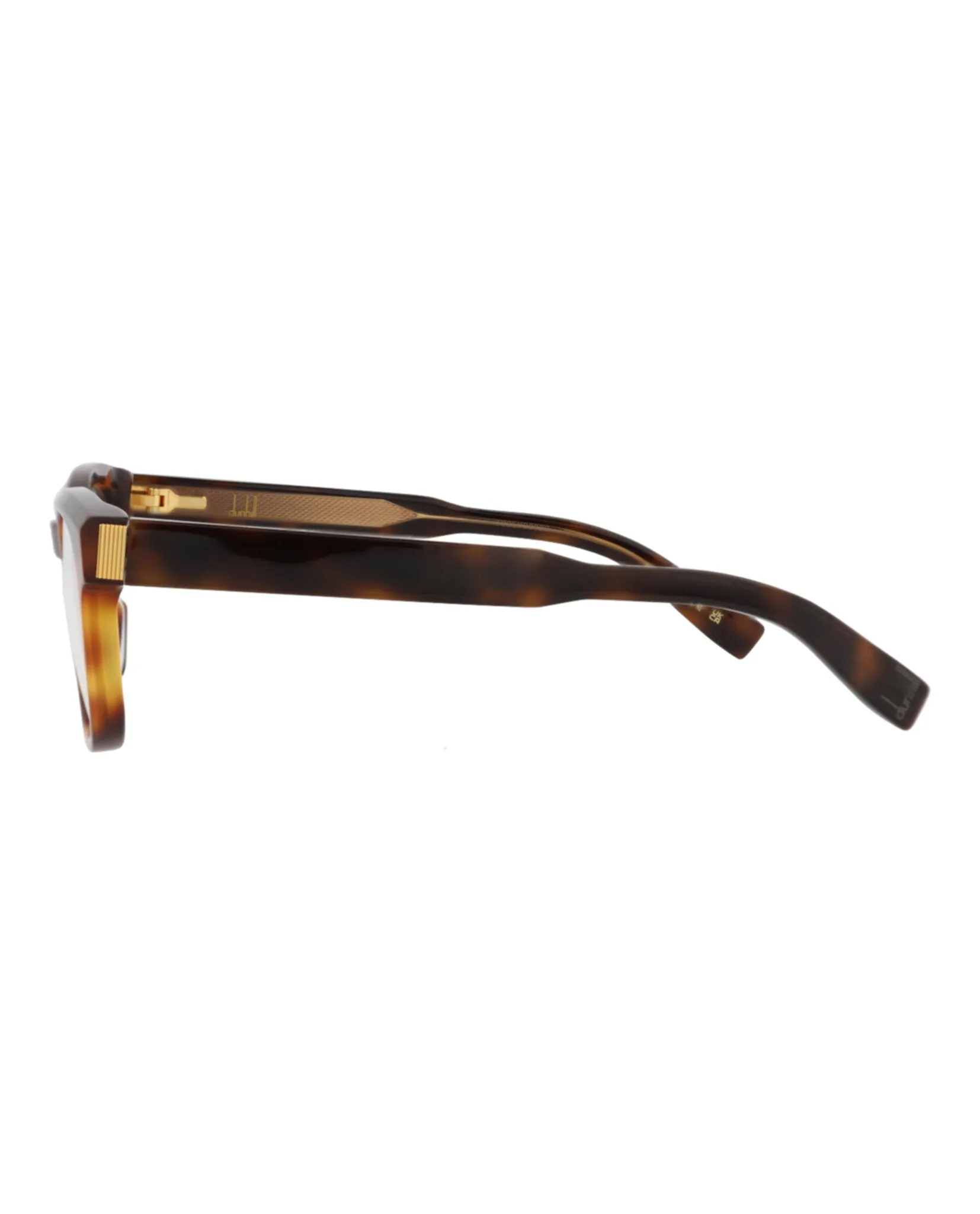 Dunhill DU 0003O 30009670 002 Round Plastic Havana Optical Frames with Transparent Lens sold by Gaffos product image thumbnail 3
