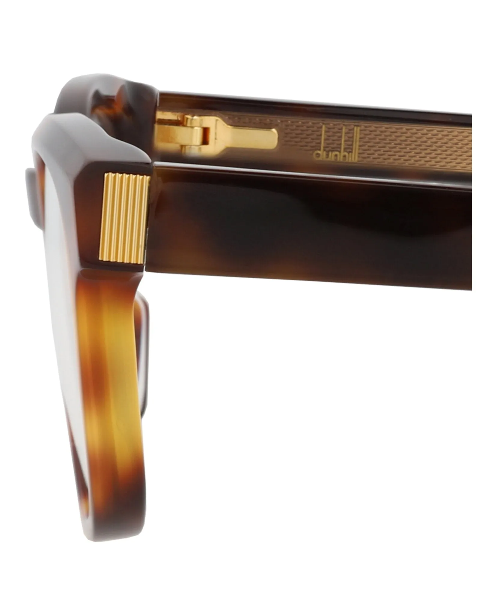 Dunhill DU 0003O 30009670 002 Round Plastic Havana Optical Frames with Transparent Lens sold by Gaffos product image thumbnail 4