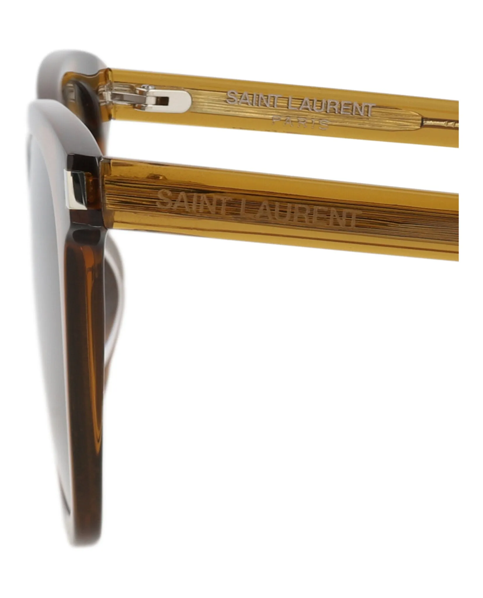 Saint Laurent SL 716SLIM 30015807 005 Square Plastic Brown Sunglasses with Brown Lens sold by Gaffos product image thumbnail 4