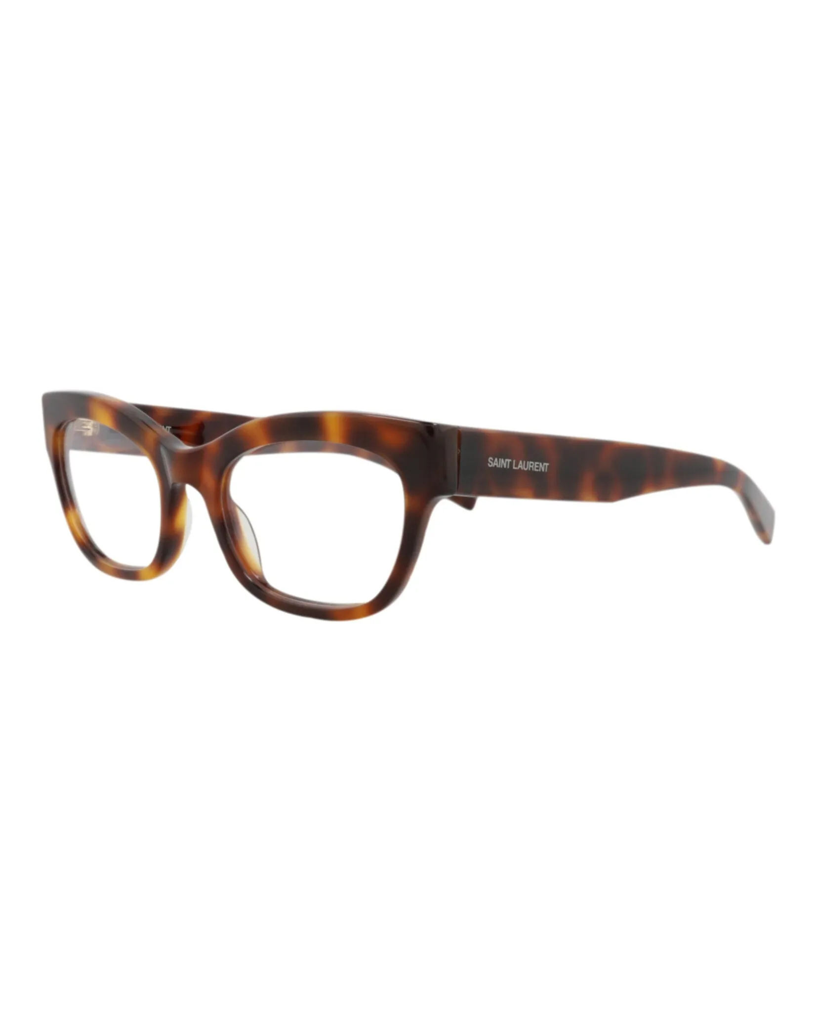 Saint Laurent SL 643 30014748 003 Cat-Eye Plastic Havana Optical Frames with Transparent Lens sold by Gaffos product image thumbnail 2