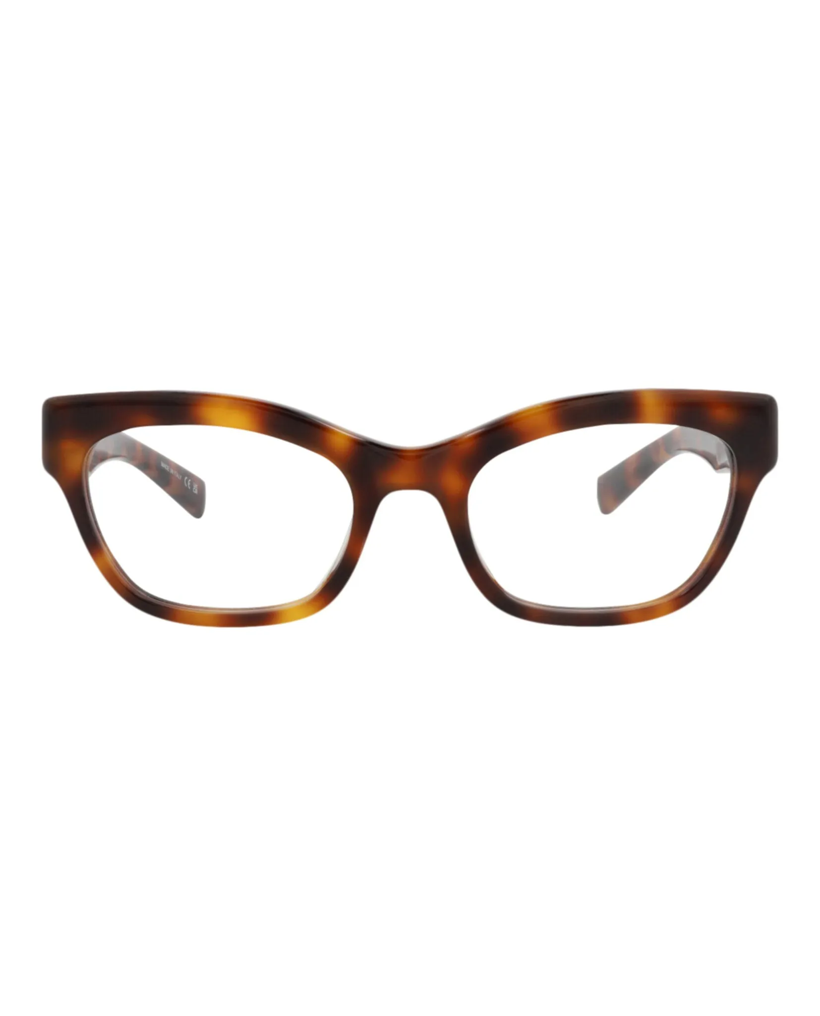Saint Laurent SL 643 30014748 003 Cat-Eye Plastic Havana Optical Frames with Transparent Lens sold by Gaffos