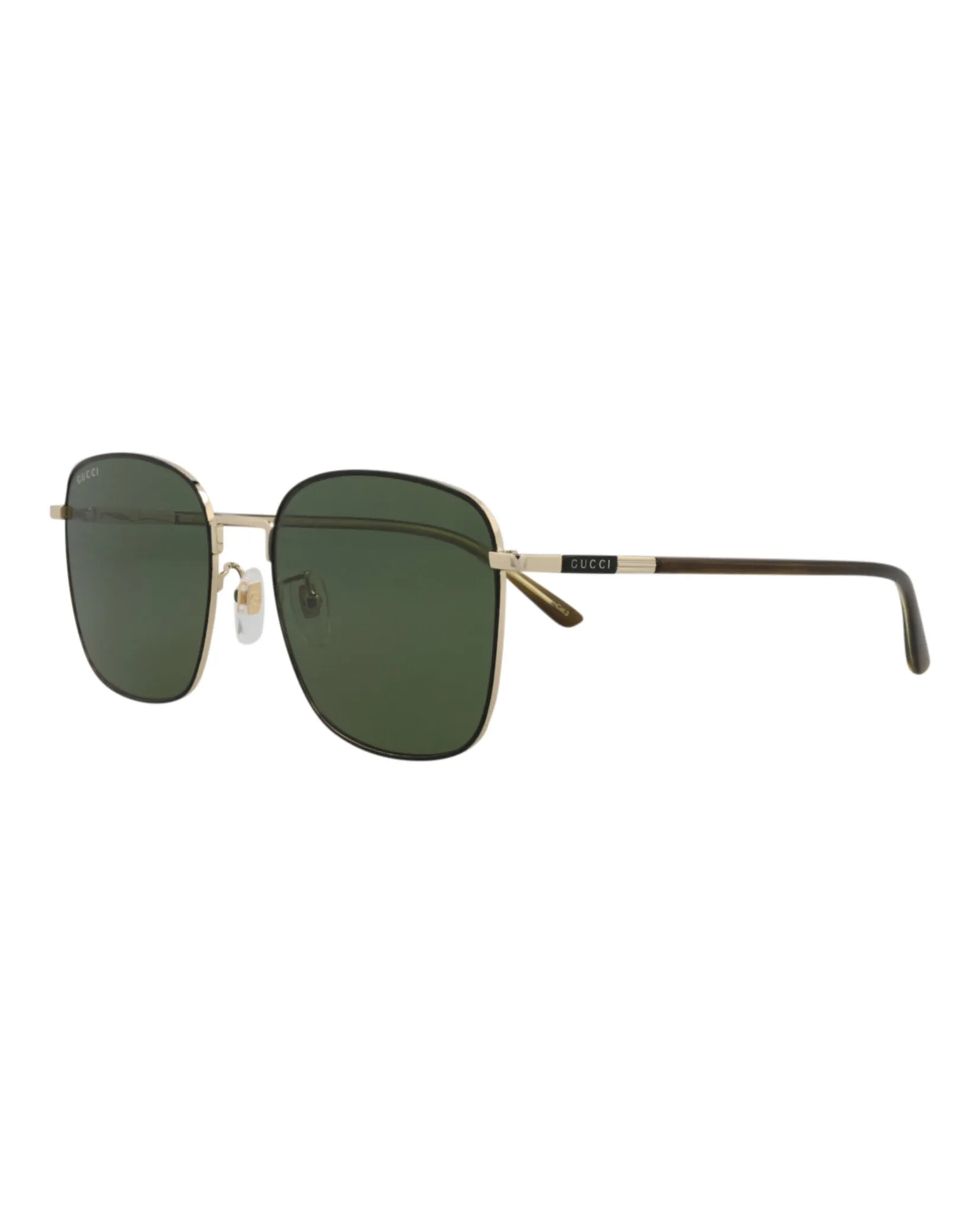 Gucci GG 1350S 30013913 003 Square Metal Havana Sunglasses with Green Lens sold by Gaffos product image thumbnail 2
