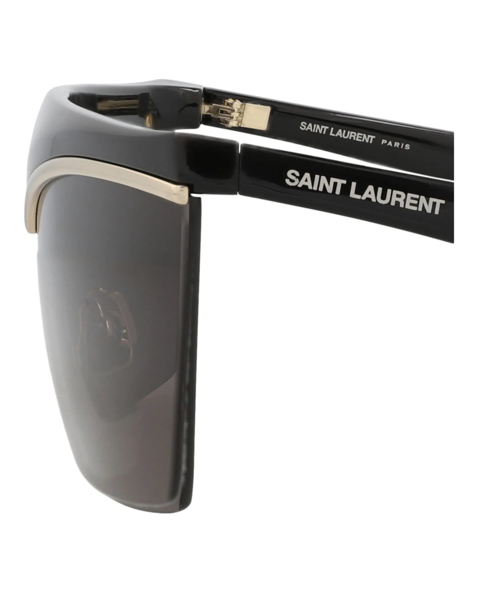 Saint Laurent SL 614MASK 30014960 001 Shield Metal Black Sunglasses with Black Lens sold by Gaffos product image thumbnail 4