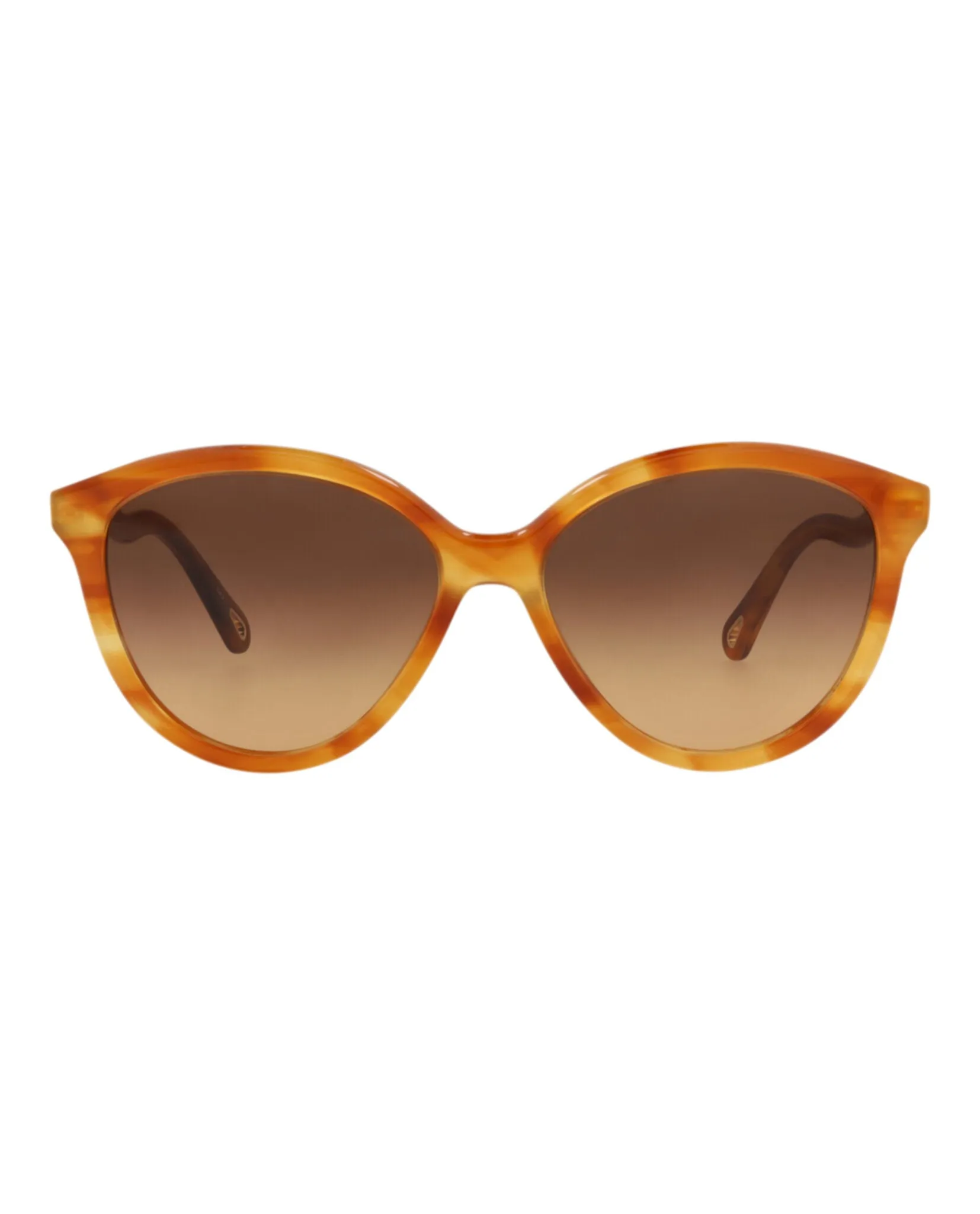 Chloé CH 0087S 30012393 002 Round Plastic Havana Sunglasses with Brown Lens sold by Gaffos