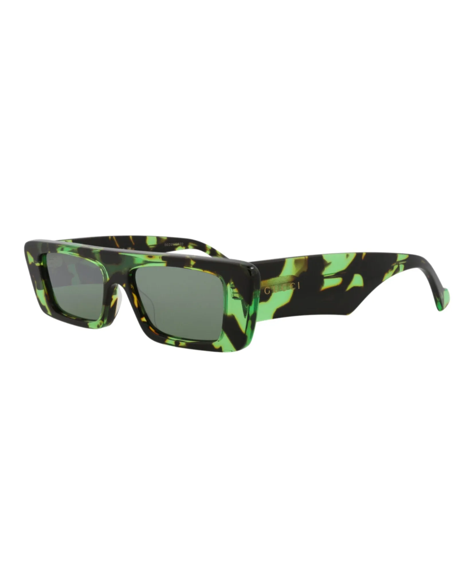 Gucci GG 1331S 30013890 008 Square Plastic Havana Sunglasses with Green Lens sold by Gaffos product image thumbnail 2