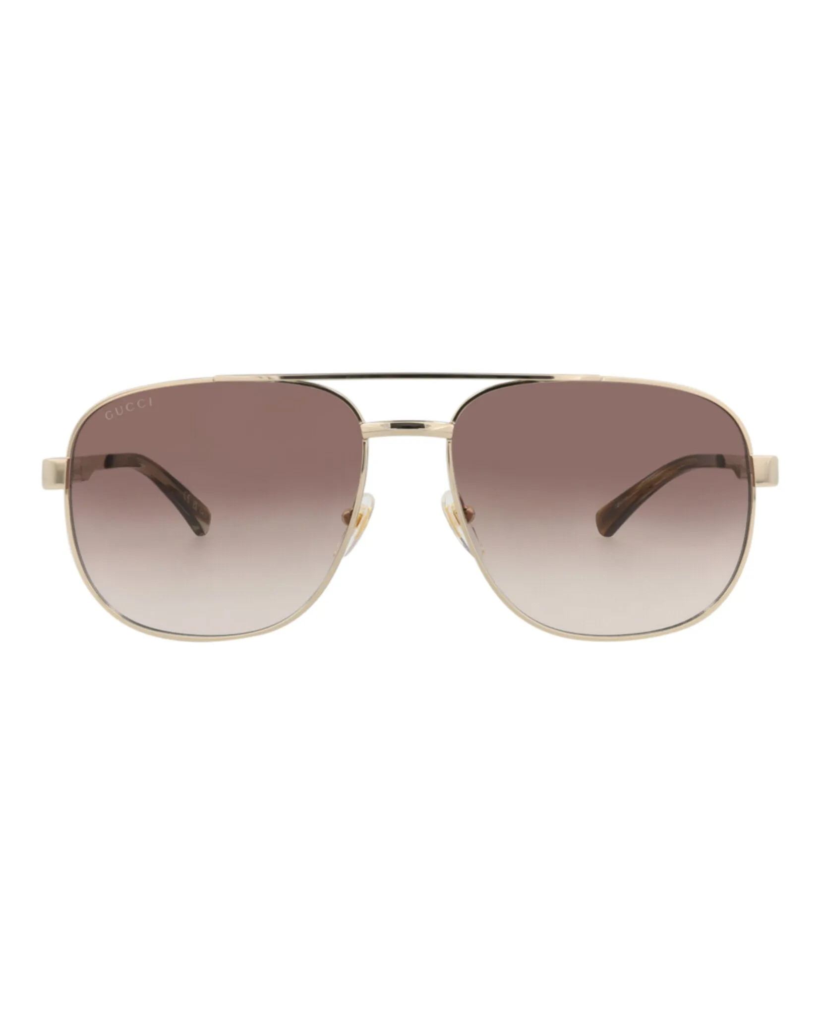 Gucci GG 1223S 30013480 003 Aviator Metal Gold Sunglasses with Brown Lens sold by Gaffos