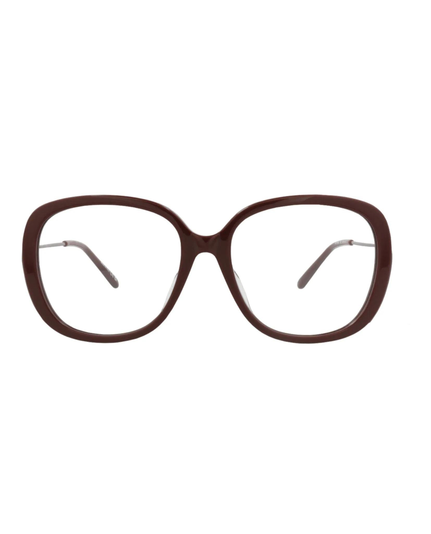 Chloé CH 0176OA 30014199 003 Round Plastic Brown Optical Frames with Transparent Lens sold by Gaffos