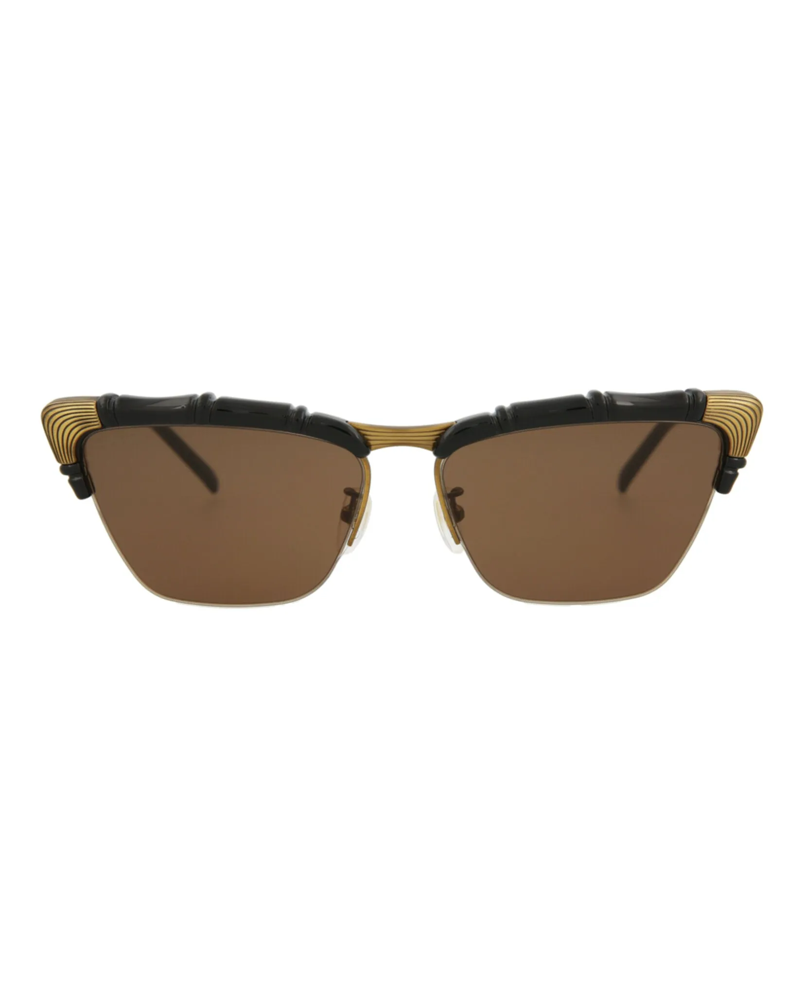 Gucci GG 0660S 30008580 001 Cat-Eye Plastic Black Sunglasses with Brown Lens sold by Gaffos