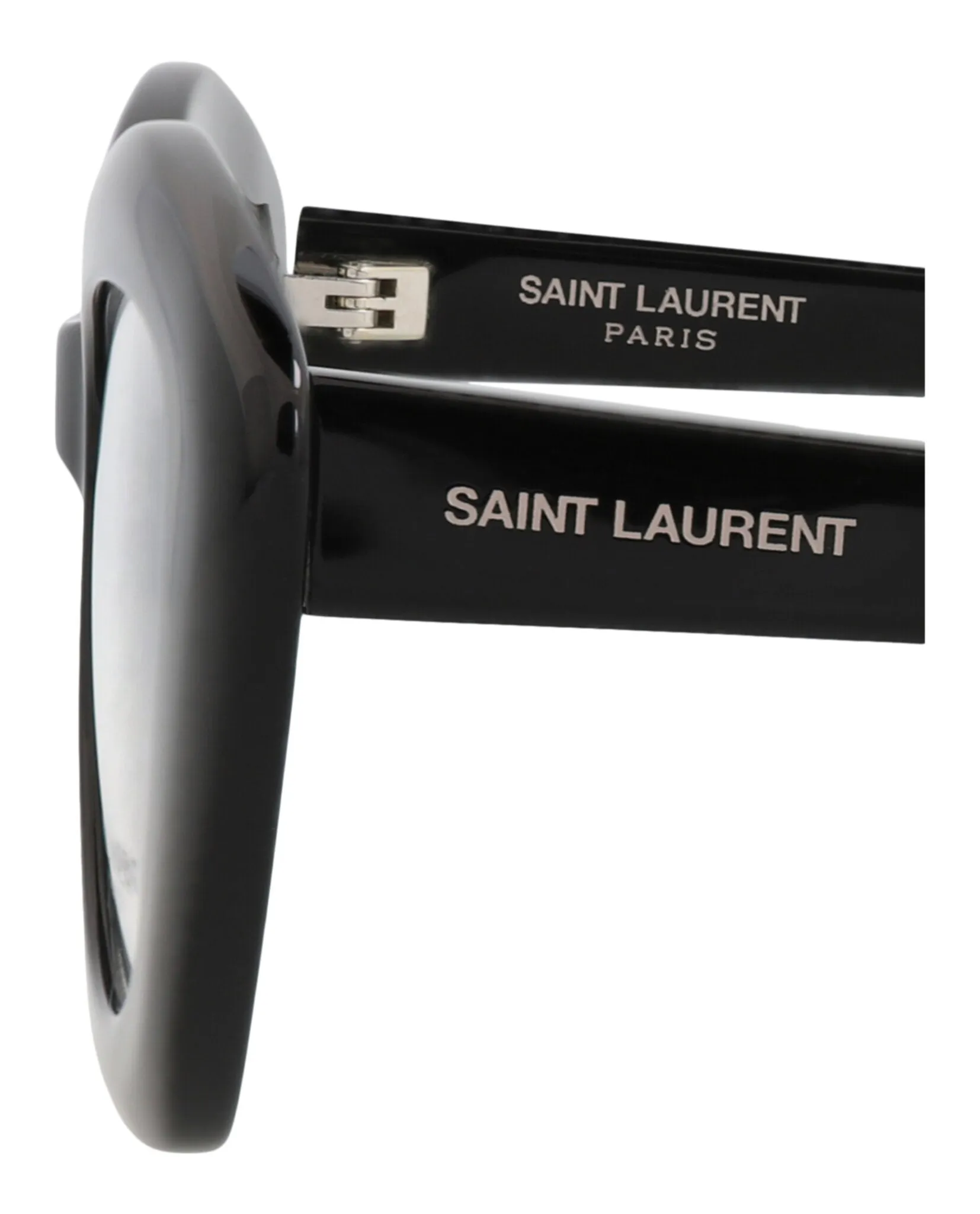 Saint Laurent SL 68OPT 30013078 001 Cat-Eye Plastic Black Optical Frames with Transparent Lens sold by Gaffos product image thumbnail 4