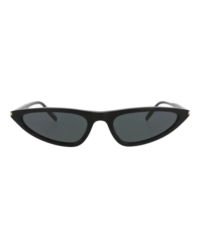 Saint Laurent SL 703 30015705 001 Cat-Eye Plastic Black Sunglasses with Black Lens sold by Gaffos