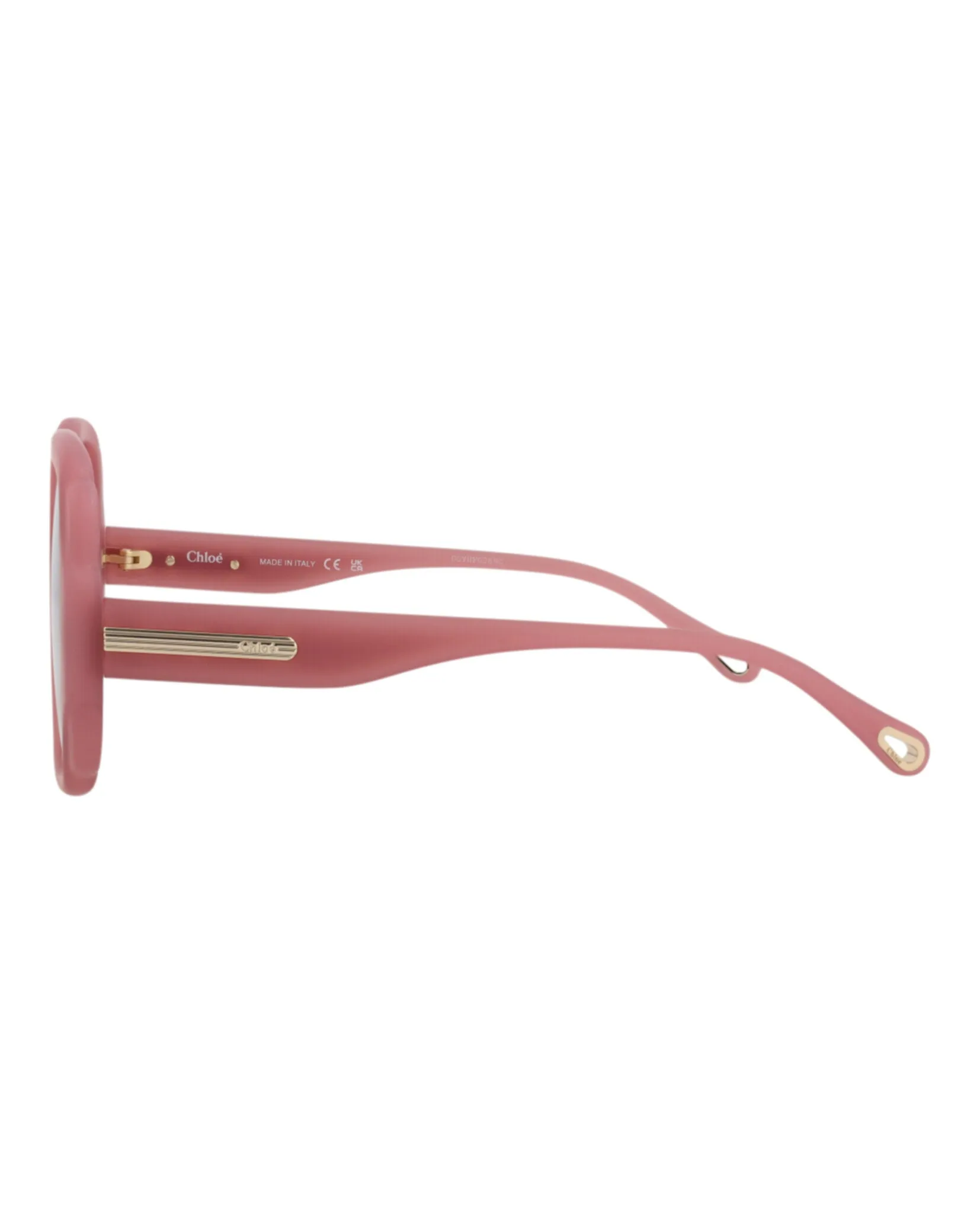 Chloé CH 0121S 30013586 003 Round Plastic Violet Sunglasses with Red Lens sold by Gaffos product image thumbnail 3