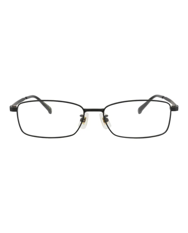Dunhill DU 0015OJ 30009708 002 Square Metal Black Optical Frames with Transparent Lens sold by Gaffos