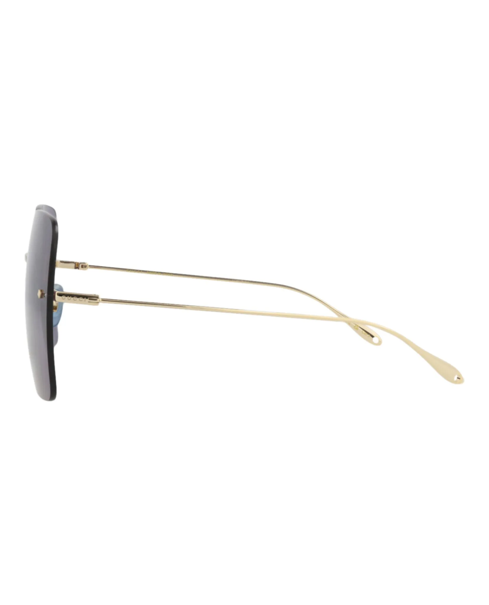 Gucci GG 1147S 30012721 004 Square Metal Gold Sunglasses with Blue Lens sold by Gaffos product image thumbnail 3
