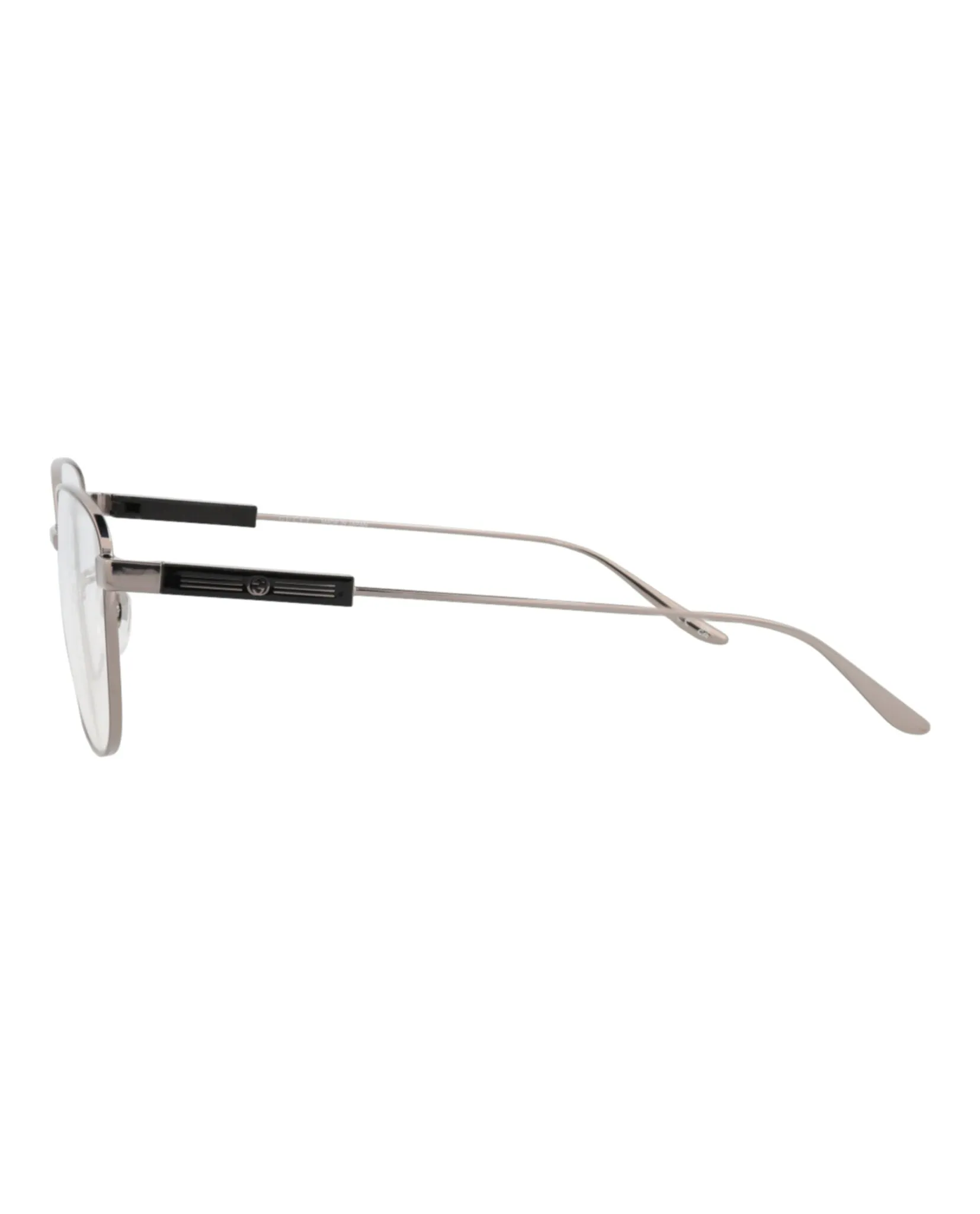 Gucci GG 1312O 30013899 001 Square Metal Ruthenium Optical Frames with Transparent Lens sold by Gaffos product image thumbnail 3