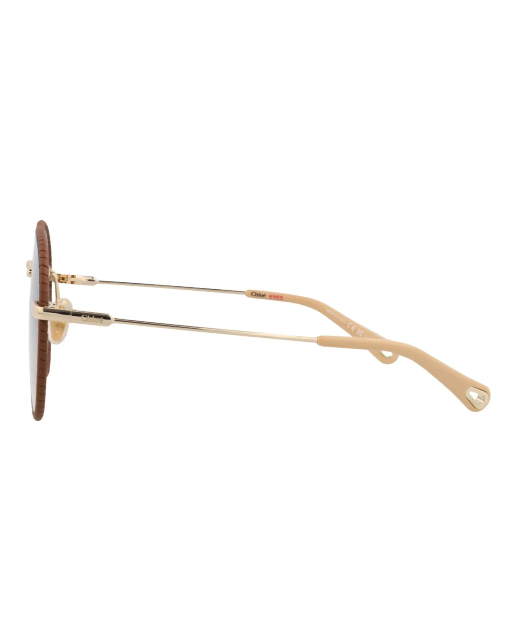 Chloé CH 0187S 30014374 001 Aviator Metal Gold Sunglasses with Brown Lens sold by Gaffos product image thumbnail 3