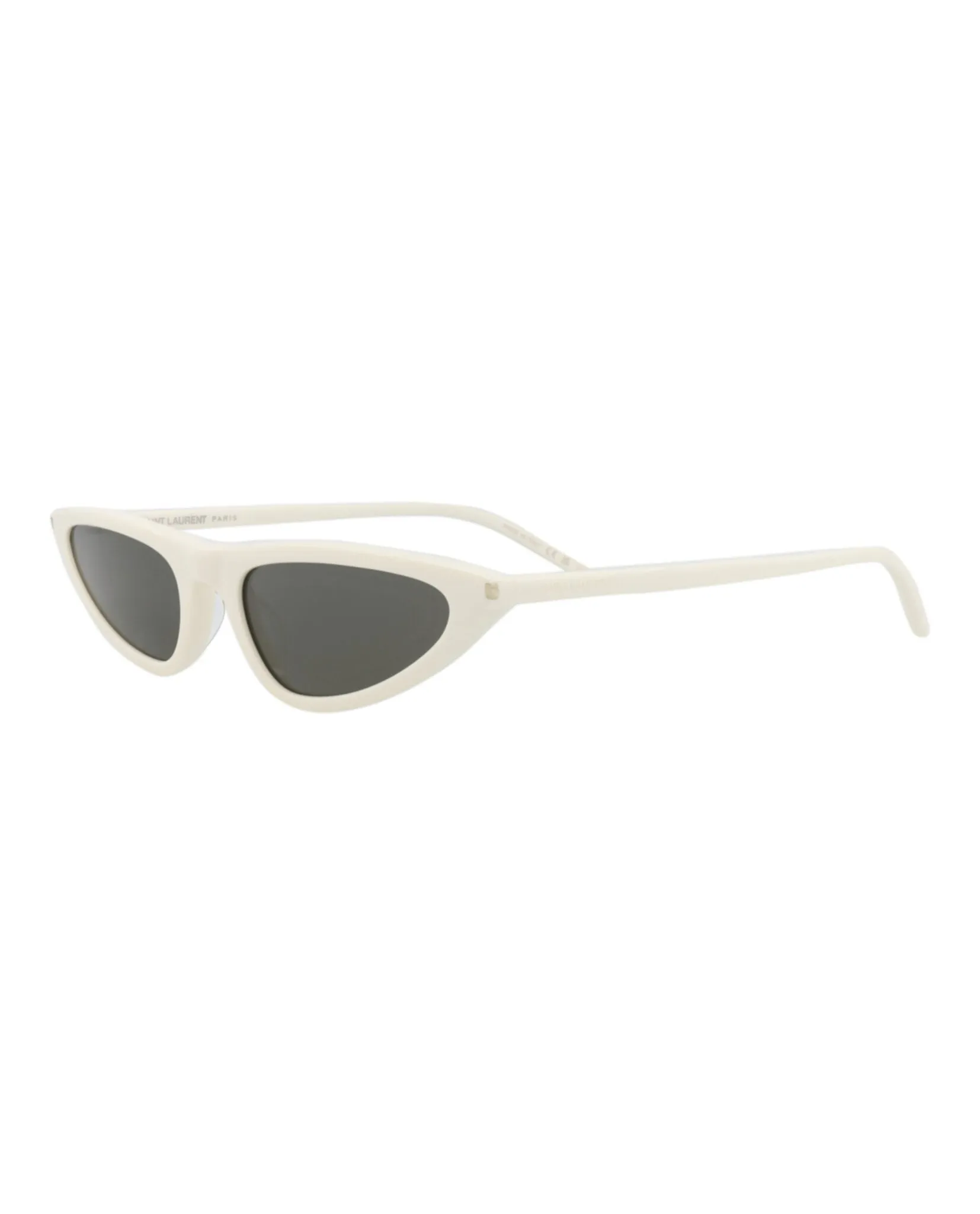 Saint Laurent SL 703 30015705 003 Cat-Eye Plastic White Sunglasses with Grey Lens sold by Gaffos product image thumbnail 2