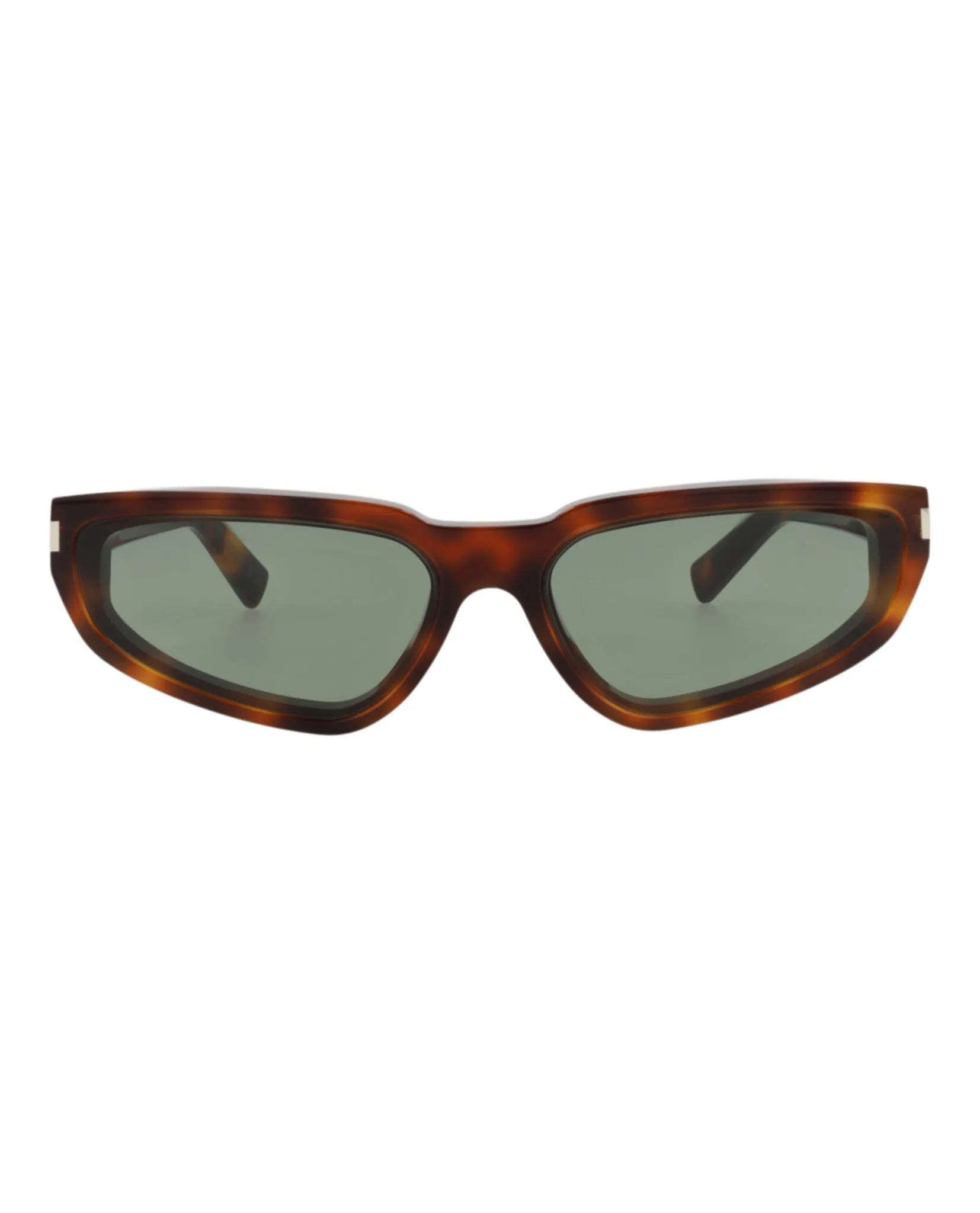 Saint Laurent SL 634NOVA 30014744 003 Cat-Eye Plastic Havana Sunglasses with Green Lens sold by Gaffos