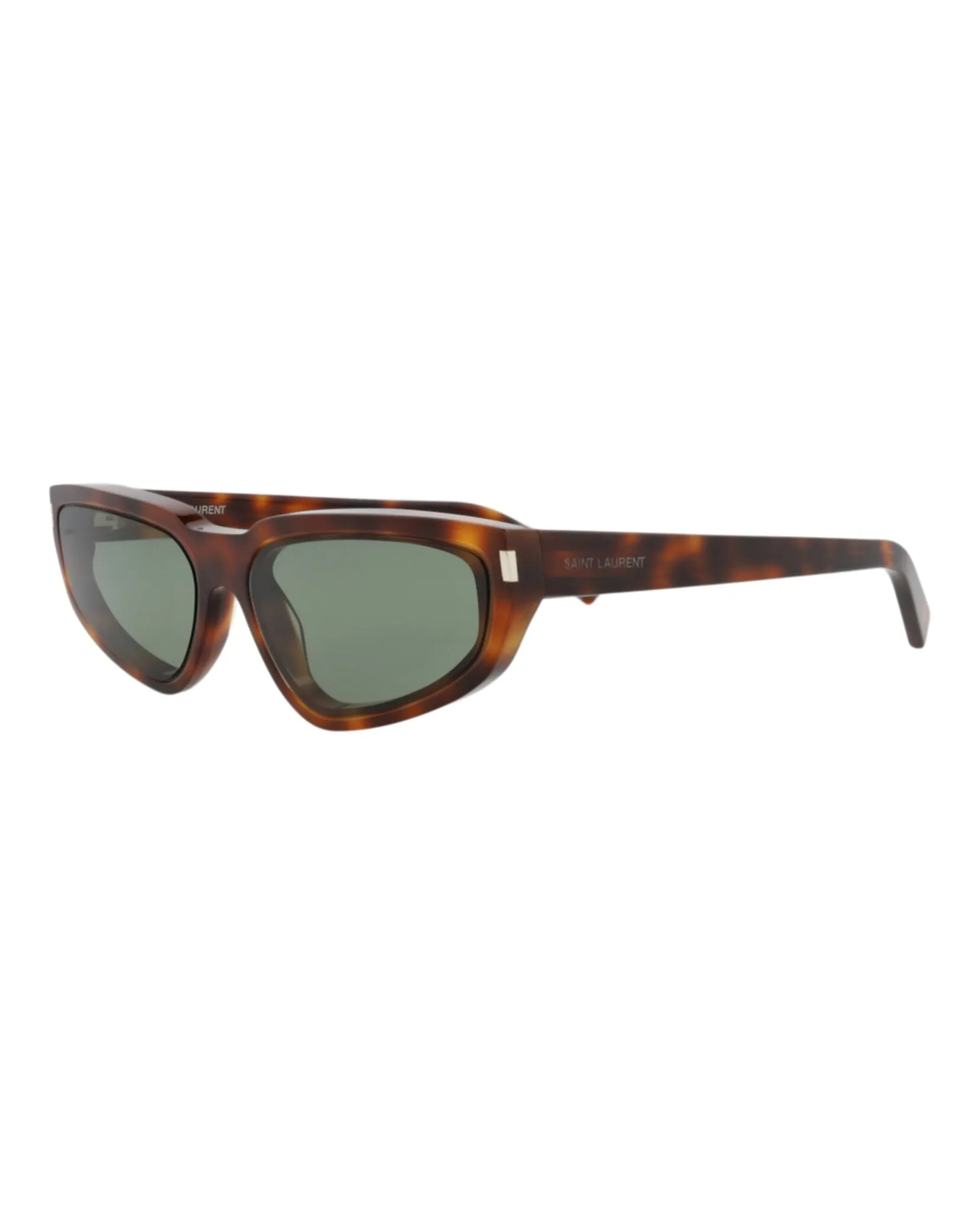 Saint Laurent SL 634NOVA 30014744 003 Cat-Eye Plastic Havana Sunglasses with Green Lens sold by Gaffos product image thumbnail 2