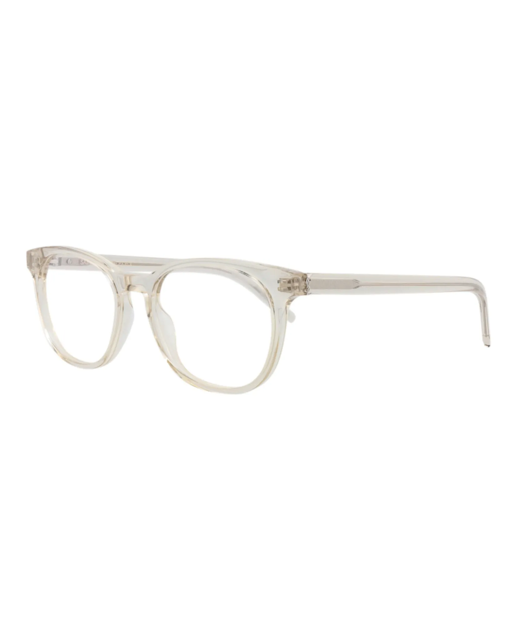 Saint Laurent SL M111 30014324 004 Round Plastic Beige Optical Frames with Transparent Lens sold by Gaffos product image thumbnail 2