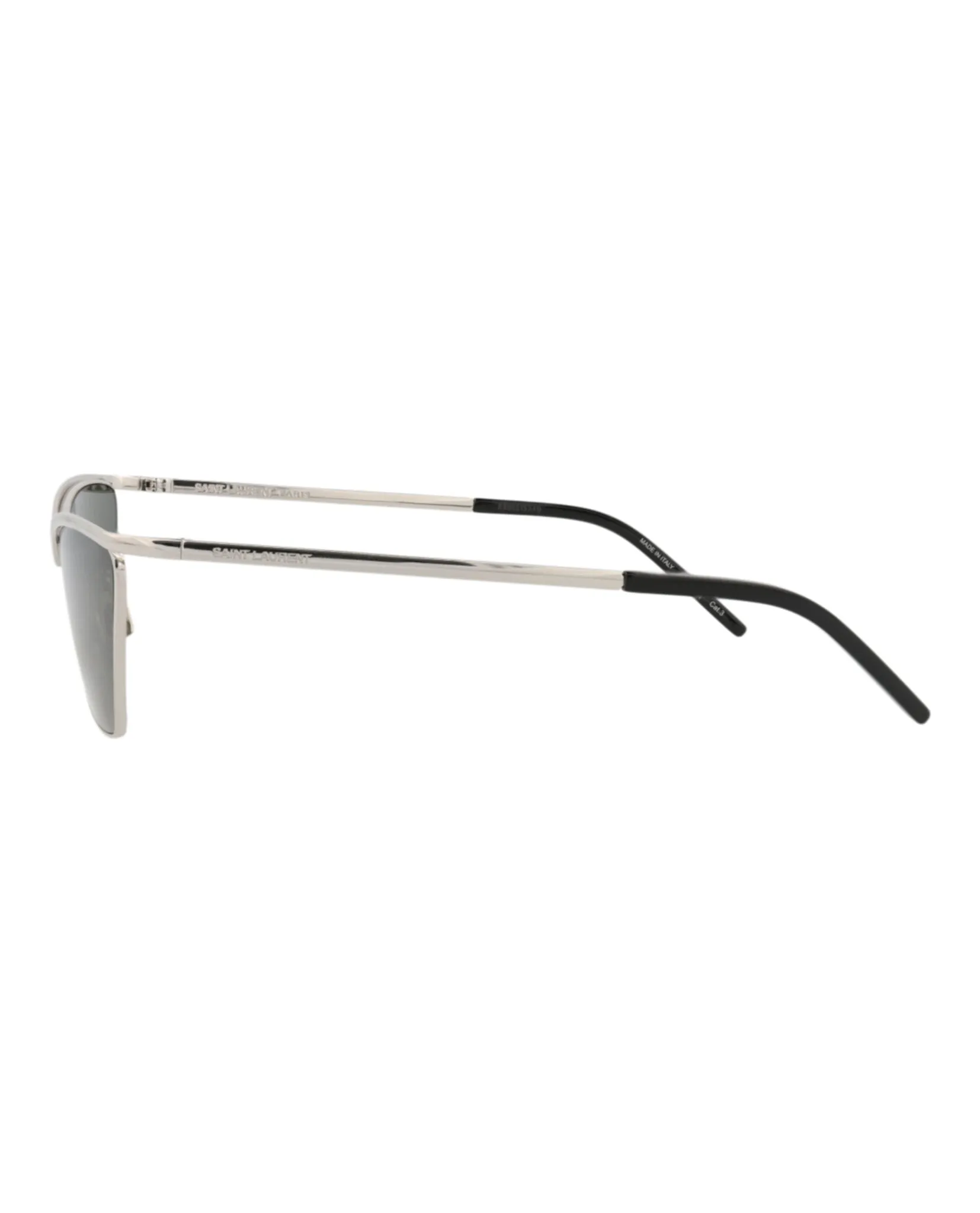 Saint Laurent SL 637 30014745 002 Cat-Eye Metal Silver Sunglasses with Grey Lens sold by Gaffos product image thumbnail 3