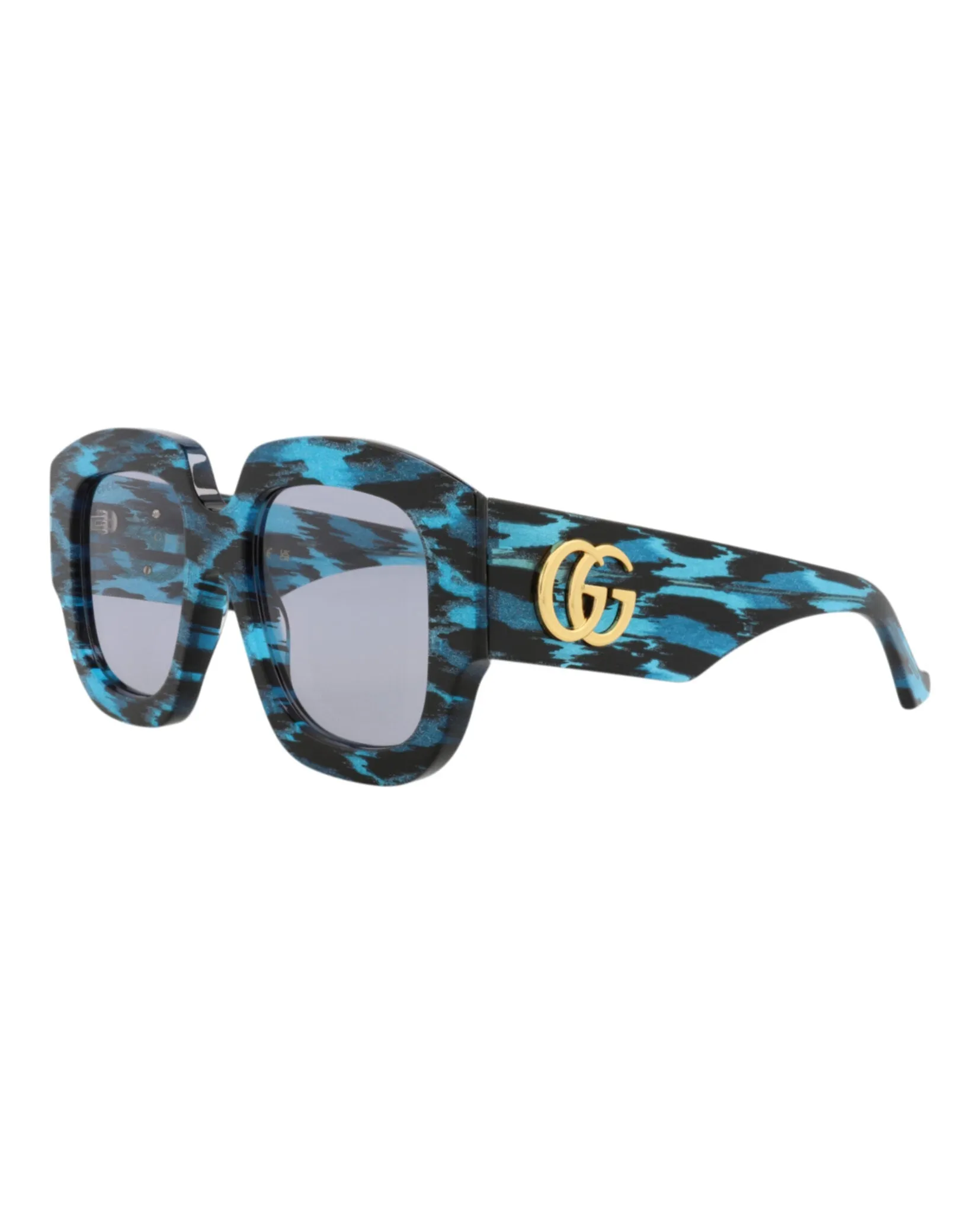 Gucci GG 1546S 30014824 003 Square Plastic Black Sunglasses with Violet Lens sold by Gaffos product image thumbnail 2