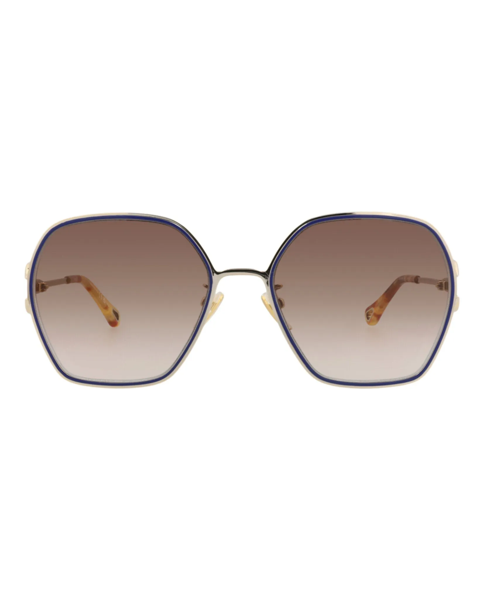 Chloé CH 0146S 30013640 003 Round Metal Gold Sunglasses with Brown Lens sold by Gaffos