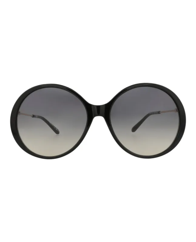 Chloé CH 0171S 30014094 001 Round Plastic Gold Sunglasses with Grey Lens sold by Gaffos