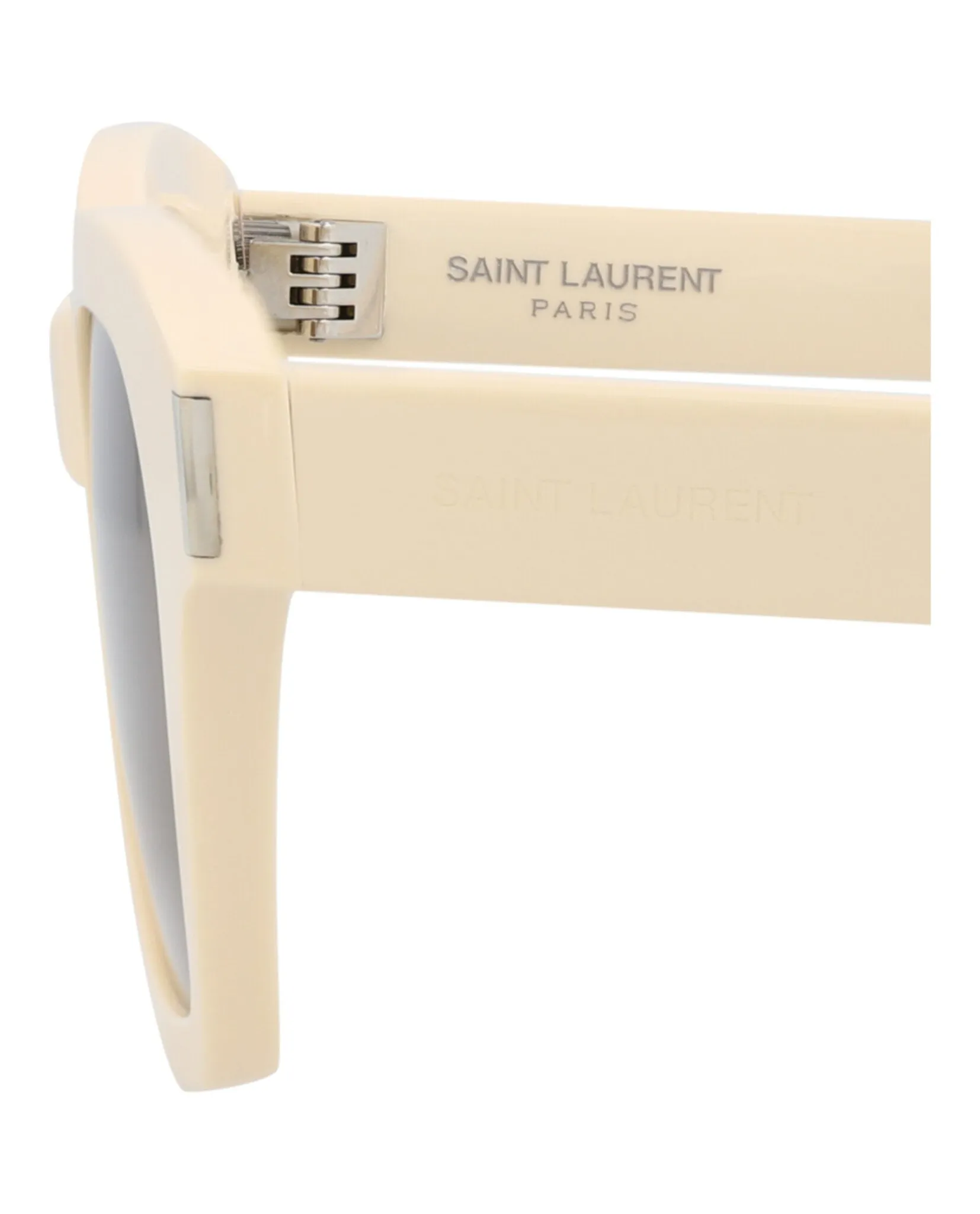 Saint Laurent SL 592 30014072 004 Square Plastic Ivory Sunglasses with Brown Lens sold by Gaffos product image thumbnail 4