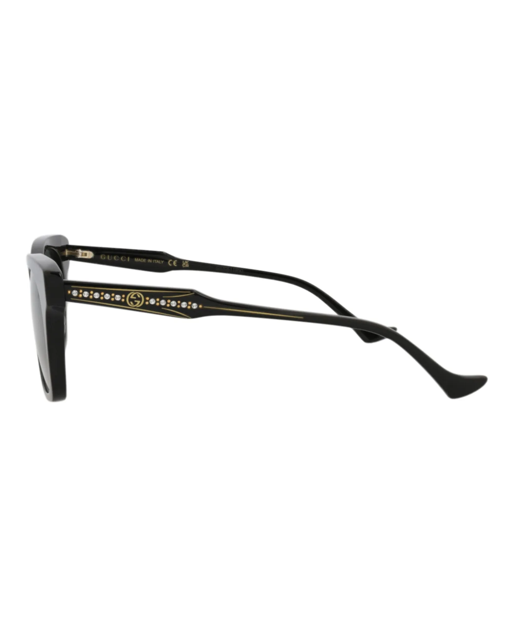 Gucci GG 1299S 30013902 001 Cat-Eye Plastic Black Sunglasses with Grey Lens sold by Gaffos product image thumbnail 3