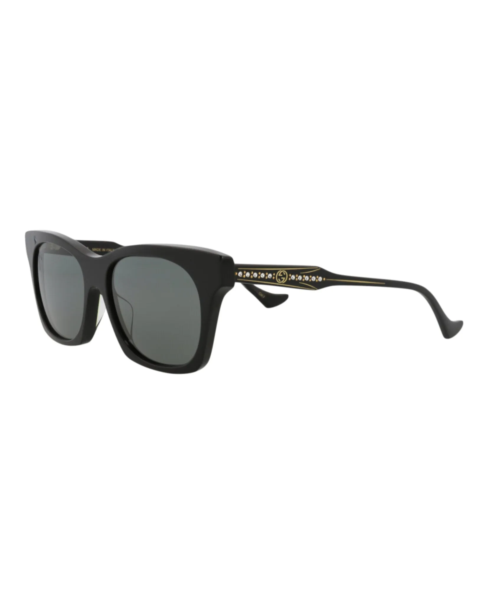 Gucci GG 1299S 30013902 001 Cat-Eye Plastic Black Sunglasses with Grey Lens sold by Gaffos product image thumbnail 2