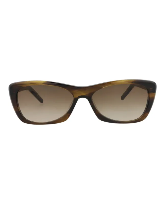 Saint Laurent SL 613 30014612 004 Cat-Eye Plastic Havana Sunglasses with Brown Lens sold by Gaffos