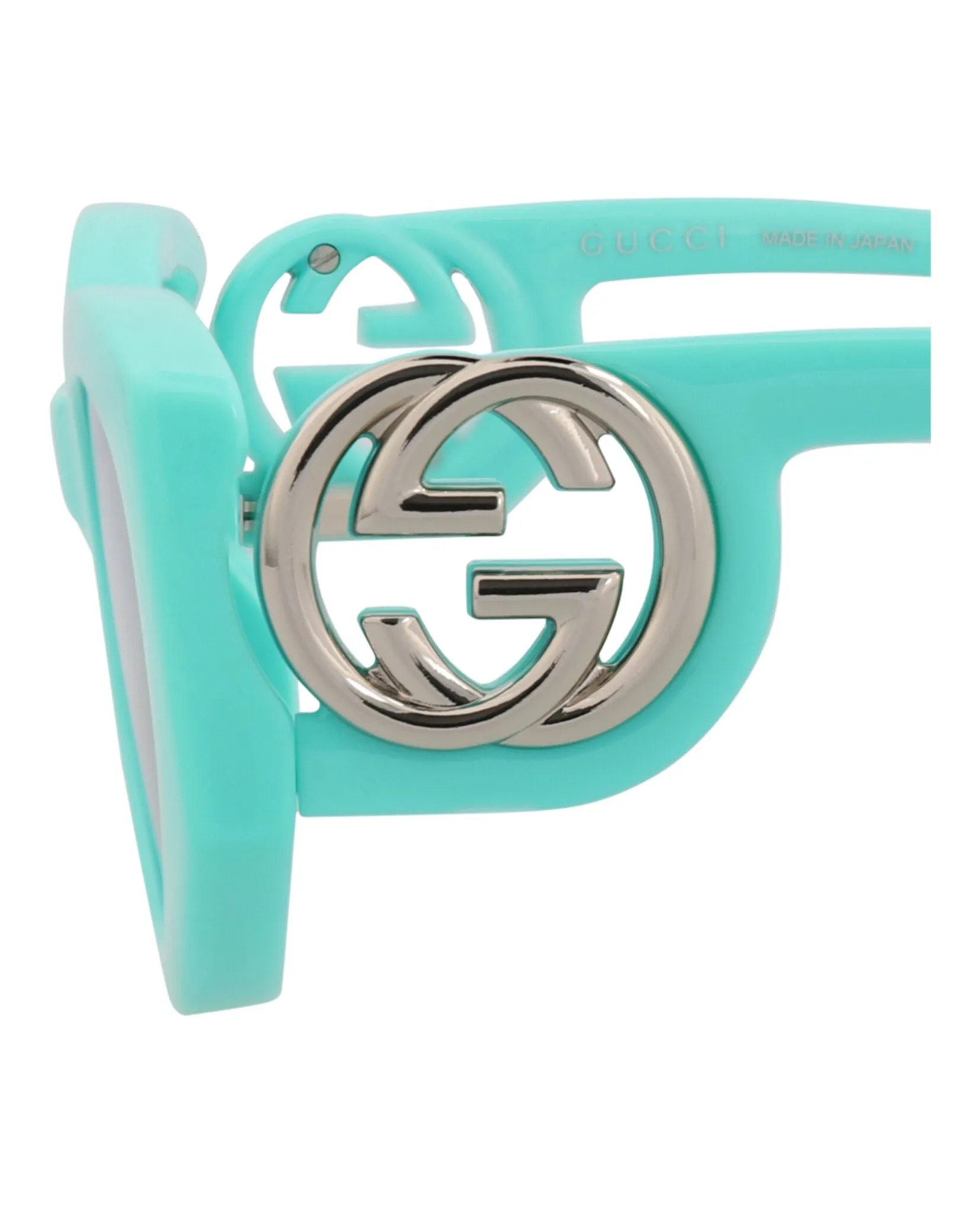 Gucci GG 1691S 30015481 004 Cat-Eye Plastic Blue Sunglasses with Blue Lens sold by Gaffos product image thumbnail 4