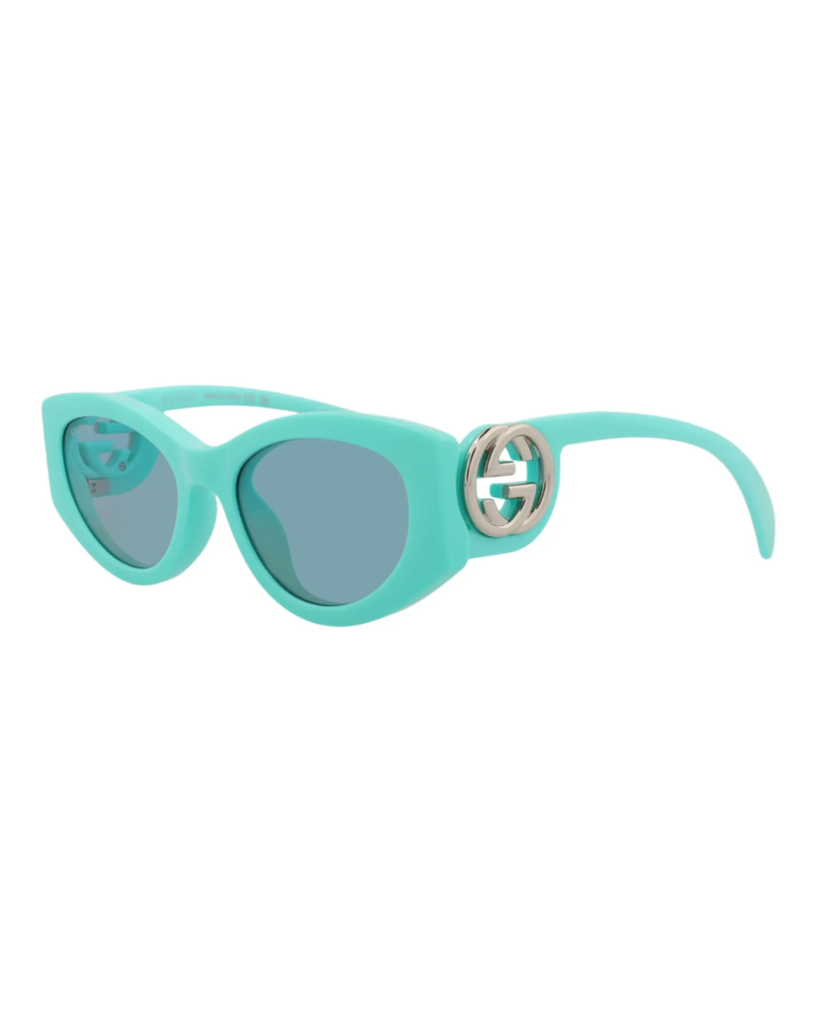 Gucci GG 1691S 30015481 004 Cat-Eye Plastic Blue Sunglasses with Blue Lens sold by Gaffos product image thumbnail 2