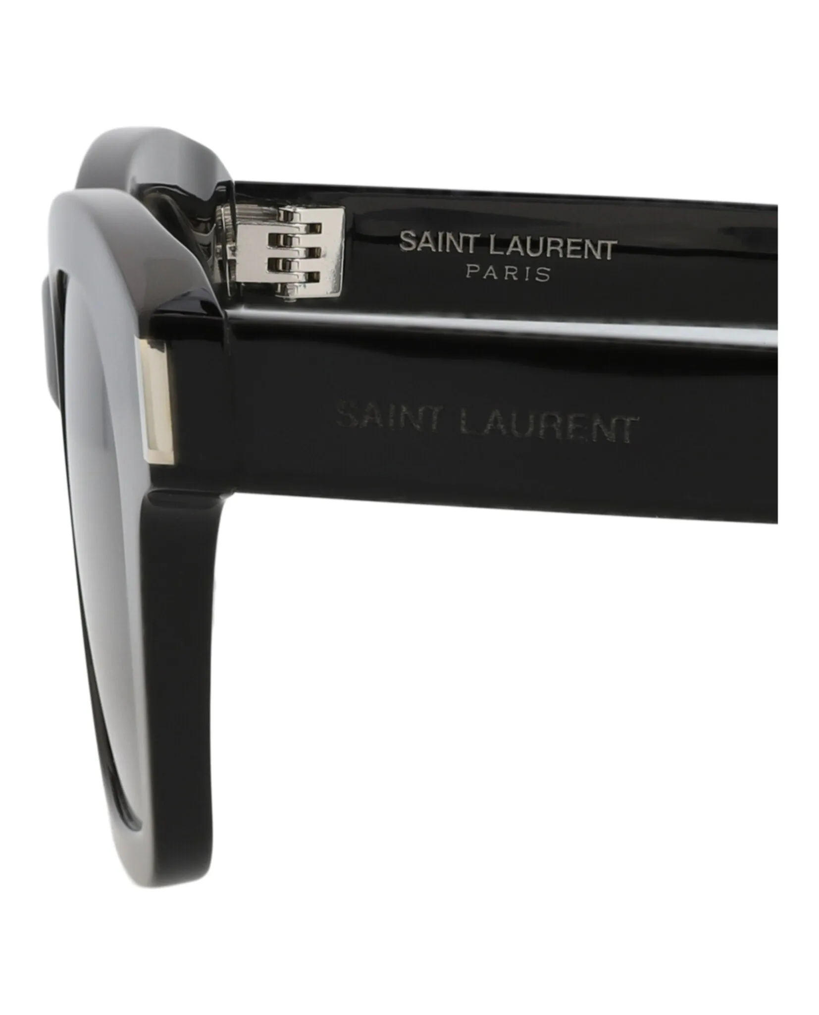 Saint Laurent SL 592 30014072 001 Square Plastic Black Sunglasses with Black Lens sold by Gaffos product image thumbnail 4