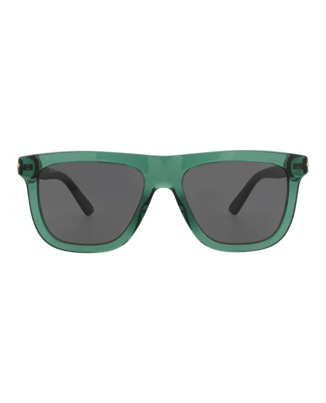 Gucci GG 1502S 30014783 003 Square Plastic Green Sunglasses with Grey Lens sold by Gaffos