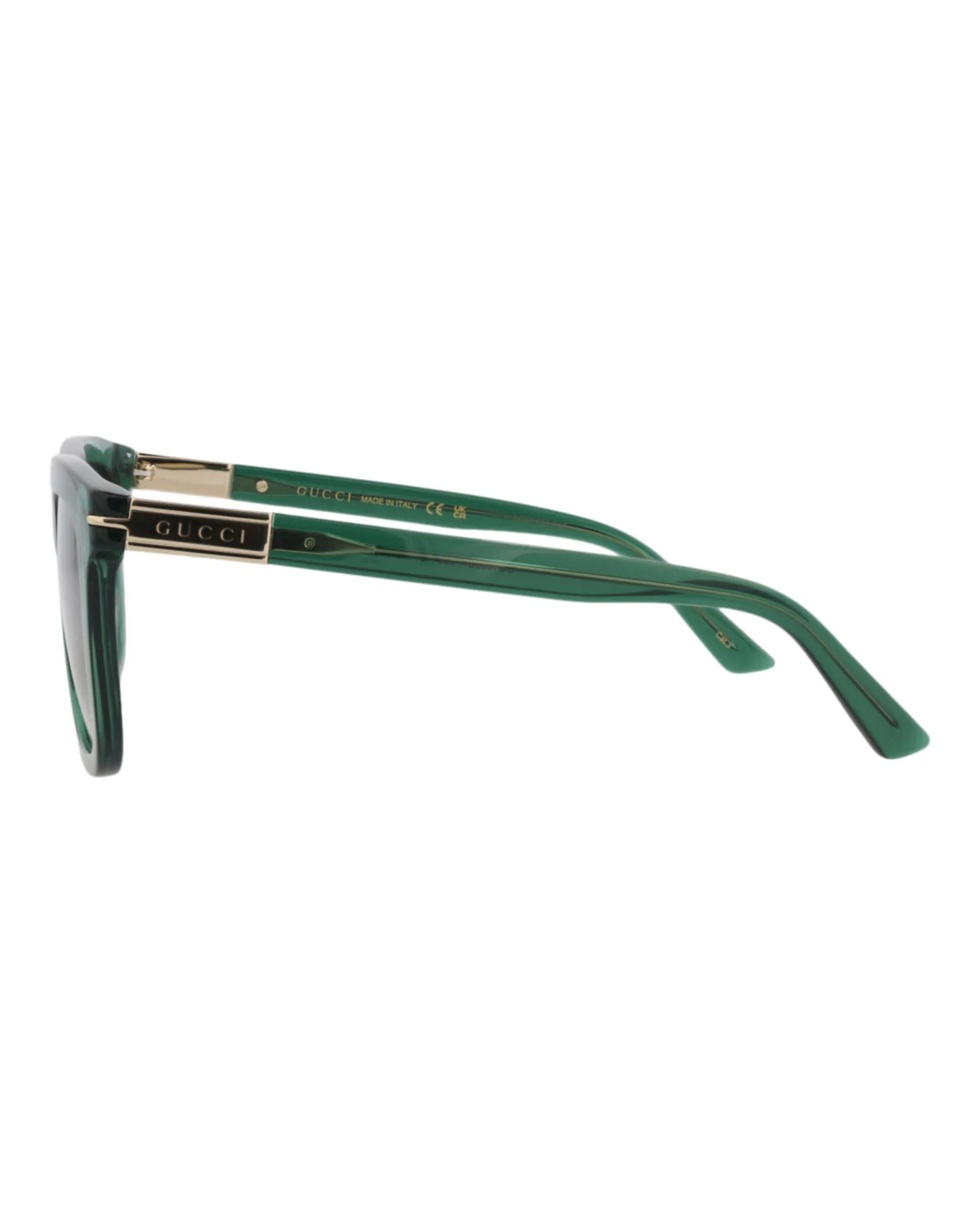 Gucci GG 1502S 30014783 003 Square Plastic Green Sunglasses with Grey Lens sold by Gaffos product image thumbnail 3