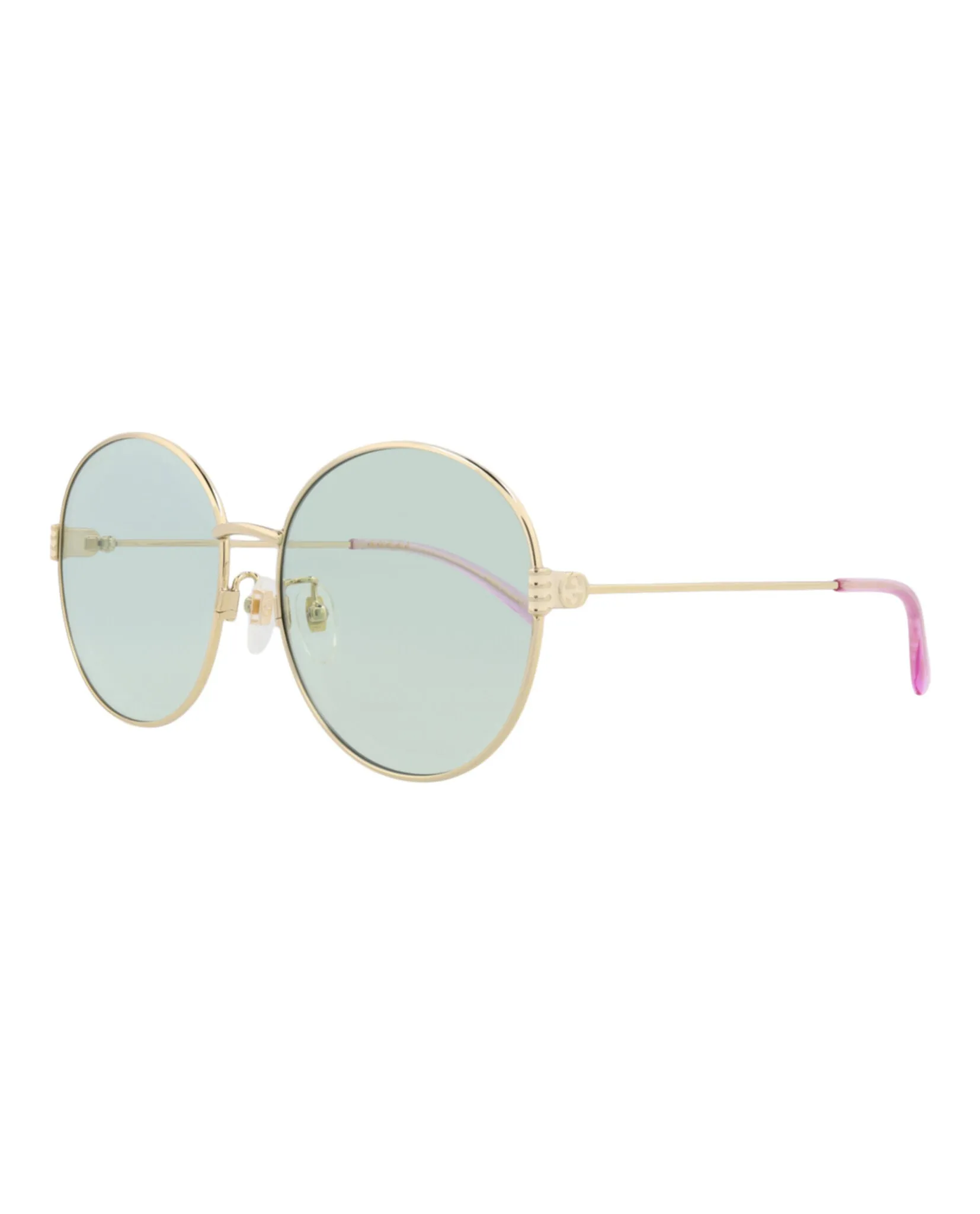 Gucci GG 1281SK 30013957 003 Round Metal Gold Sunglasses with Green Lens sold by Gaffos product image thumbnail 2