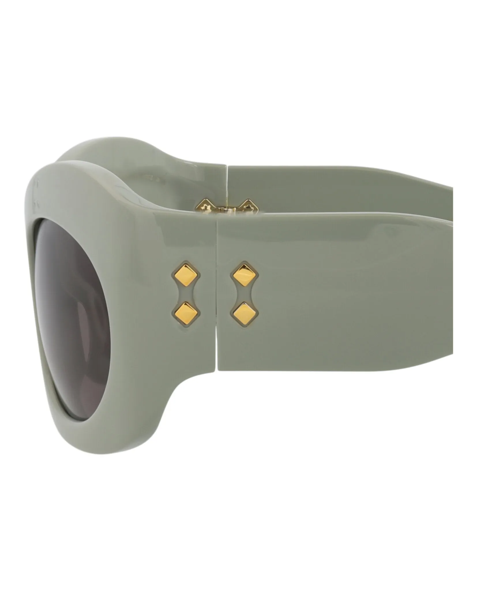 Gucci GG 1463S 30014463 004 Shield Plastic Green Sunglasses with Grey Lens sold by Gaffos product image thumbnail 4