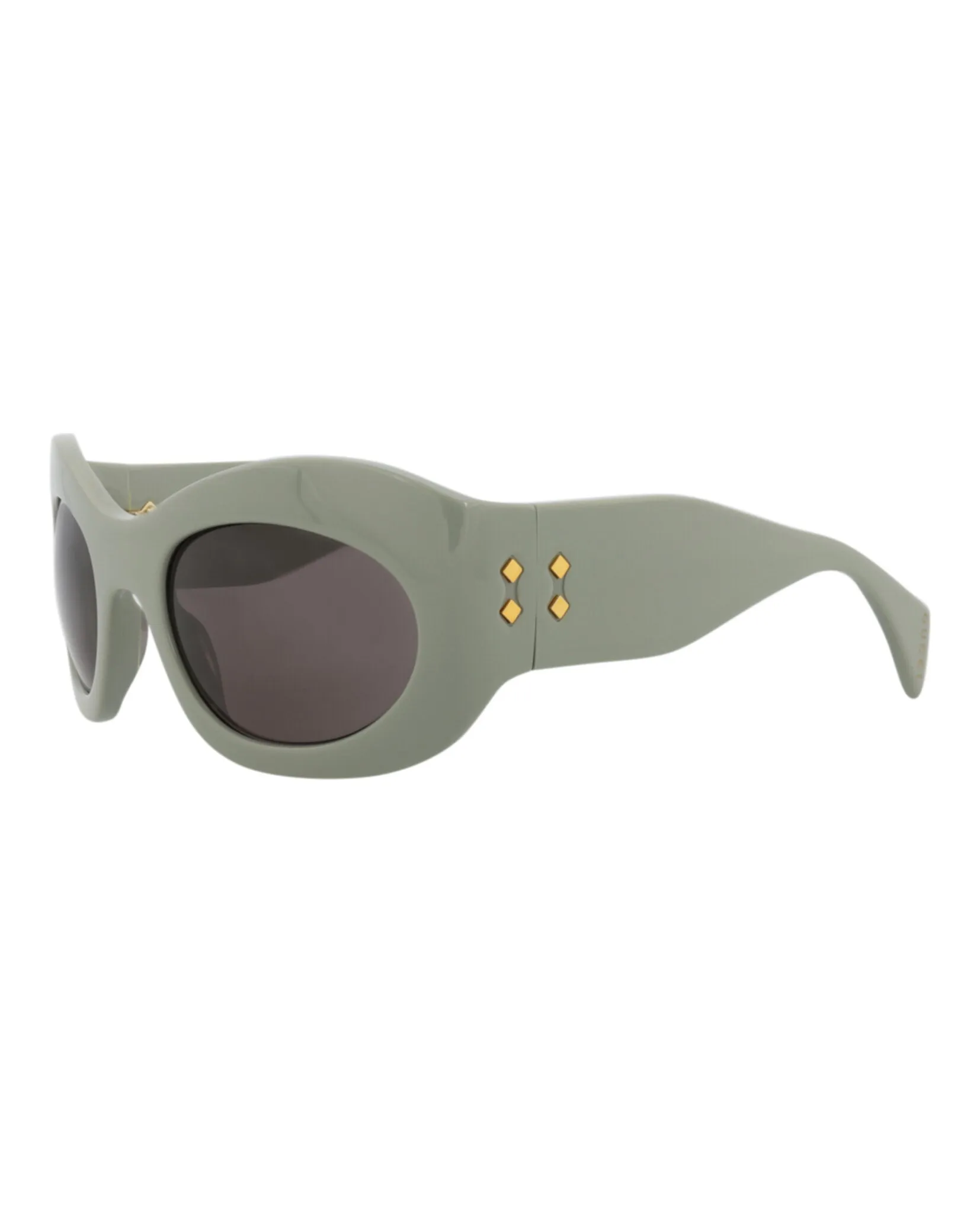 Gucci GG 1463S 30014463 004 Shield Plastic Green Sunglasses with Grey Lens sold by Gaffos product image thumbnail 2